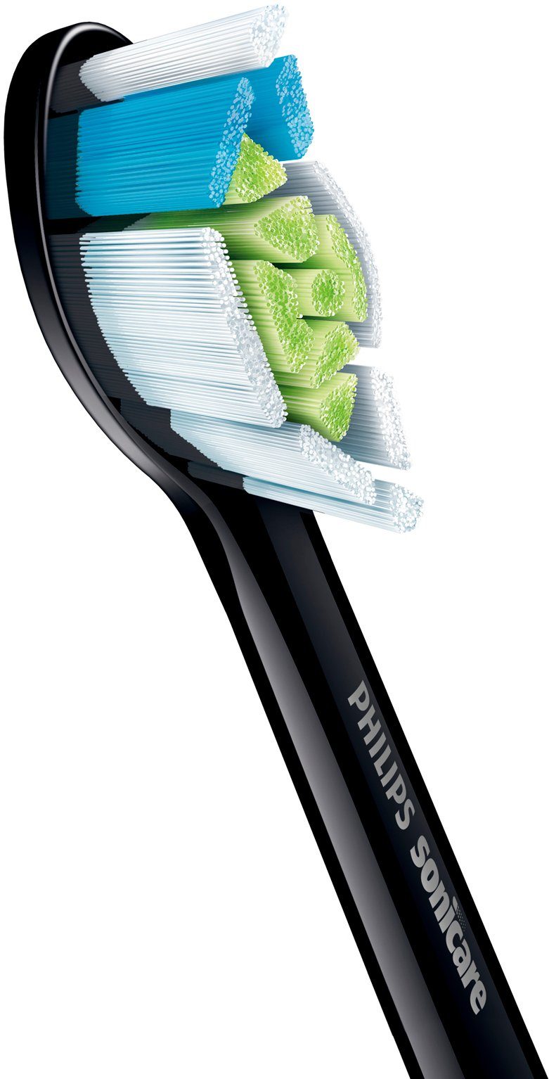 Philips Sonicare Aufsteckbürsten W2 Optimal White HX6068, mit der Bürstenkopferkennung, innovativer Sonicare-Schalltechnologie