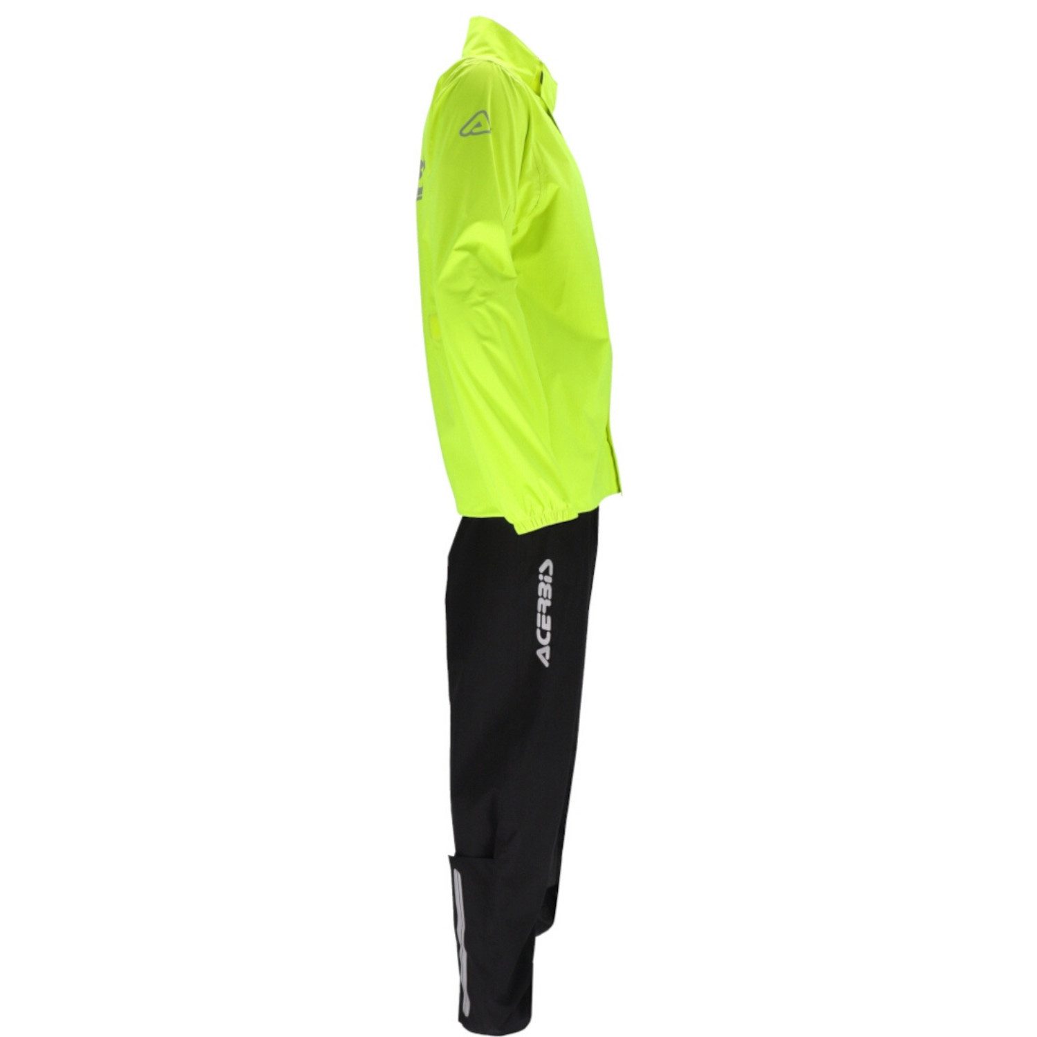 Acerbis Regenjacke Line Thunder 2-PC Motorrad Regenkombi Wasserdicht Atmungsaktiv reflektierende wasserdichte