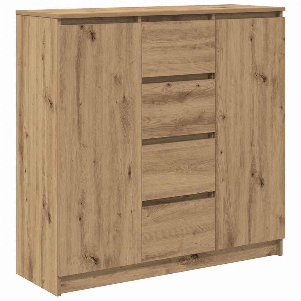 vidaXL Sideboard Sideboard mit Schubladen Artisan-Eiche 100,5x35x98,5 cm (1 günstig online kaufen