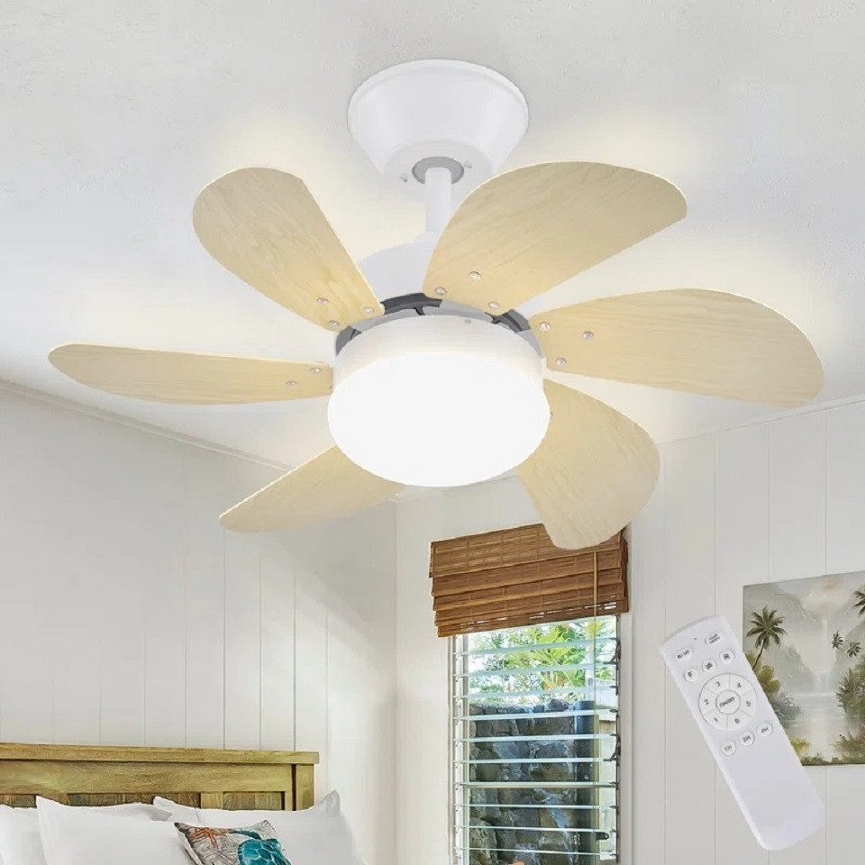 ZMH Deckenventilator Mit Licht und Fernbedienung günstig online kaufen