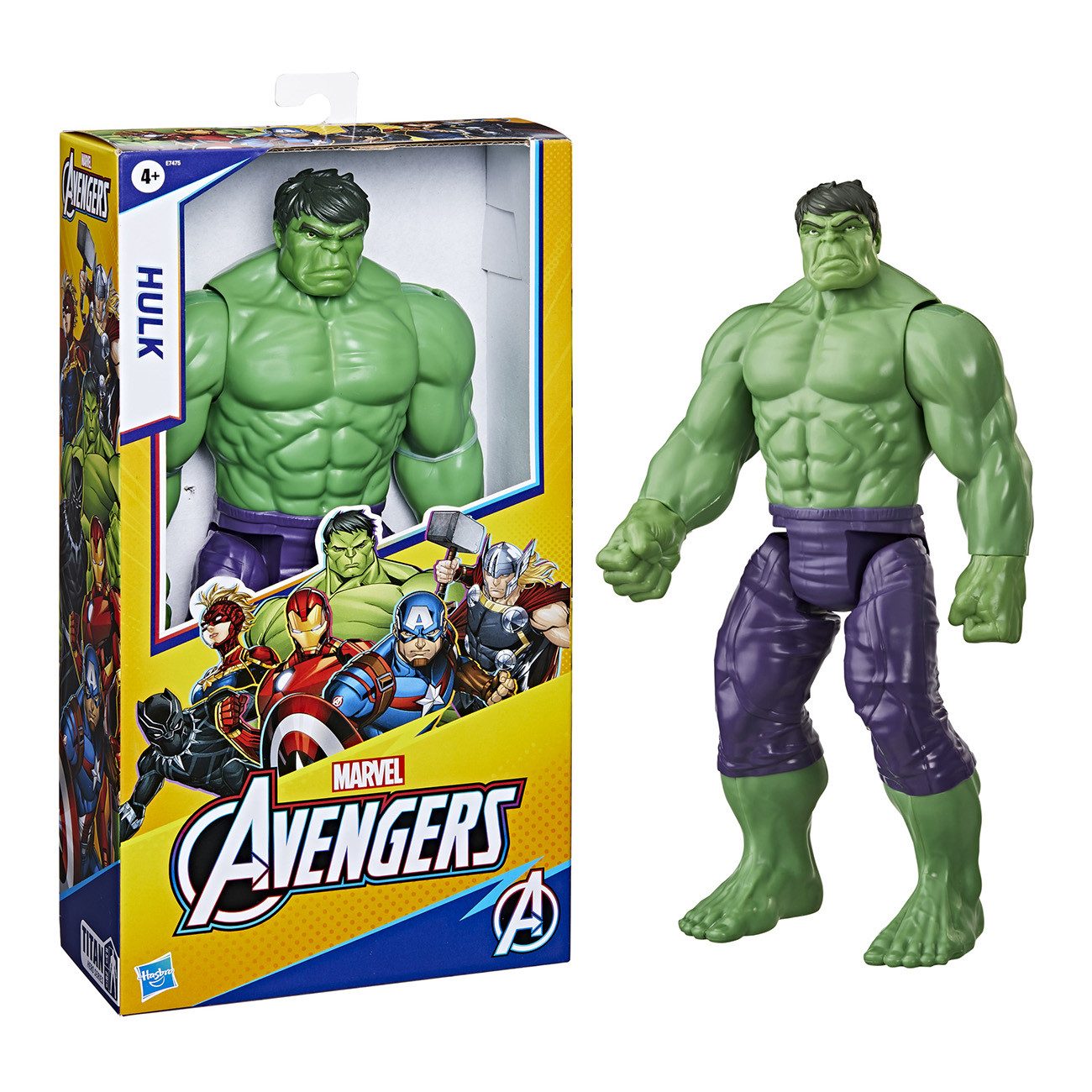 Hasbro Spielfigur Marvel Avengers Titan Hero Serie Deluxe Hulk