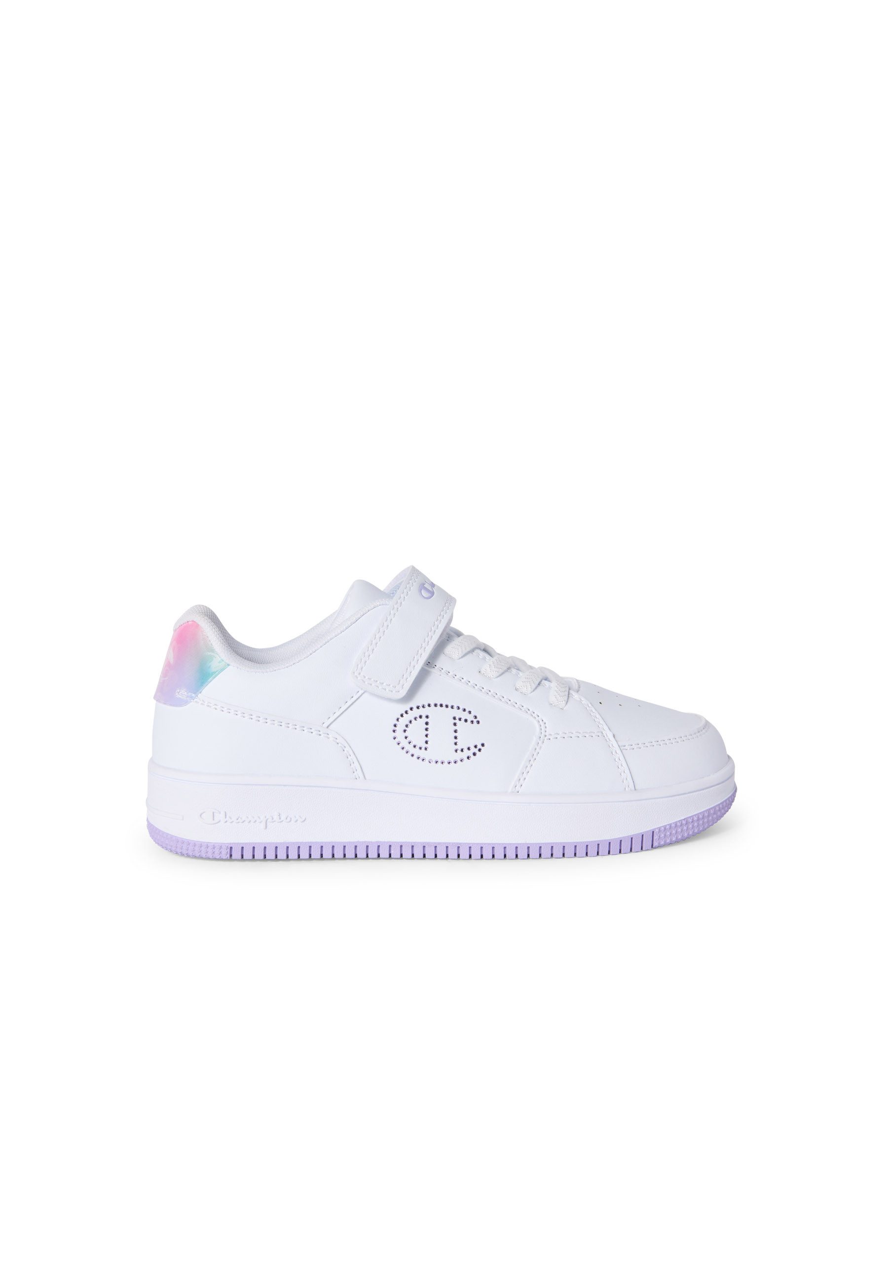 Champion RD18 LENTICULAR G PS Sneaker Fersen-Detail mit Wackelbild-Effekt