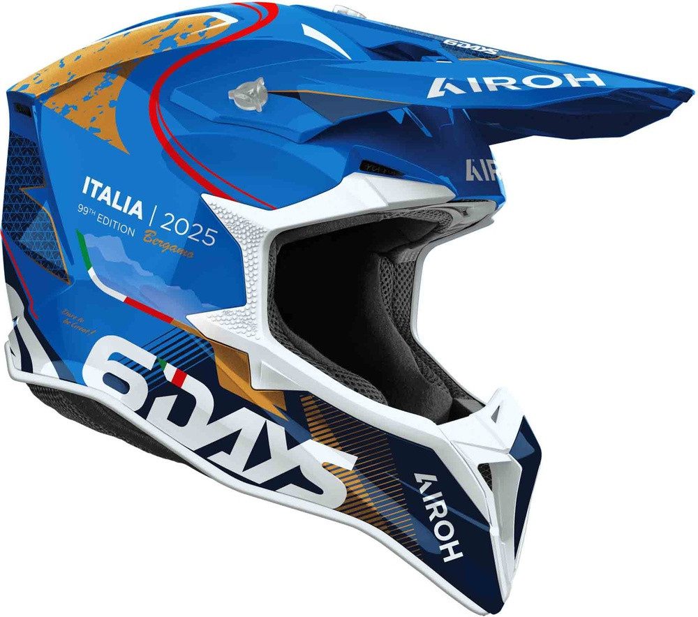 Airoh Motocrosshelm Wraaap 6 Days Italy