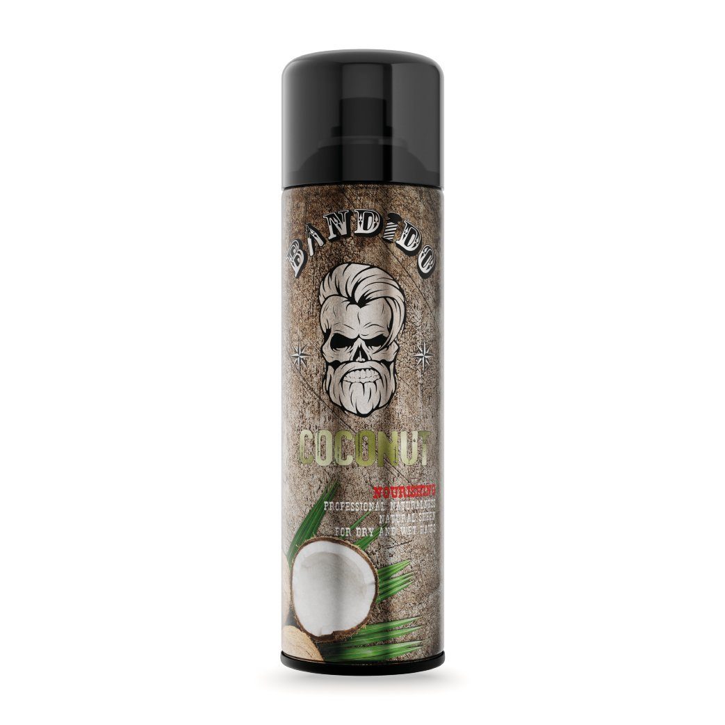 Bandido Cosmetics Glanzspray Bandido Coconut Sheen Spray Glanzspray Haarspray 500ml