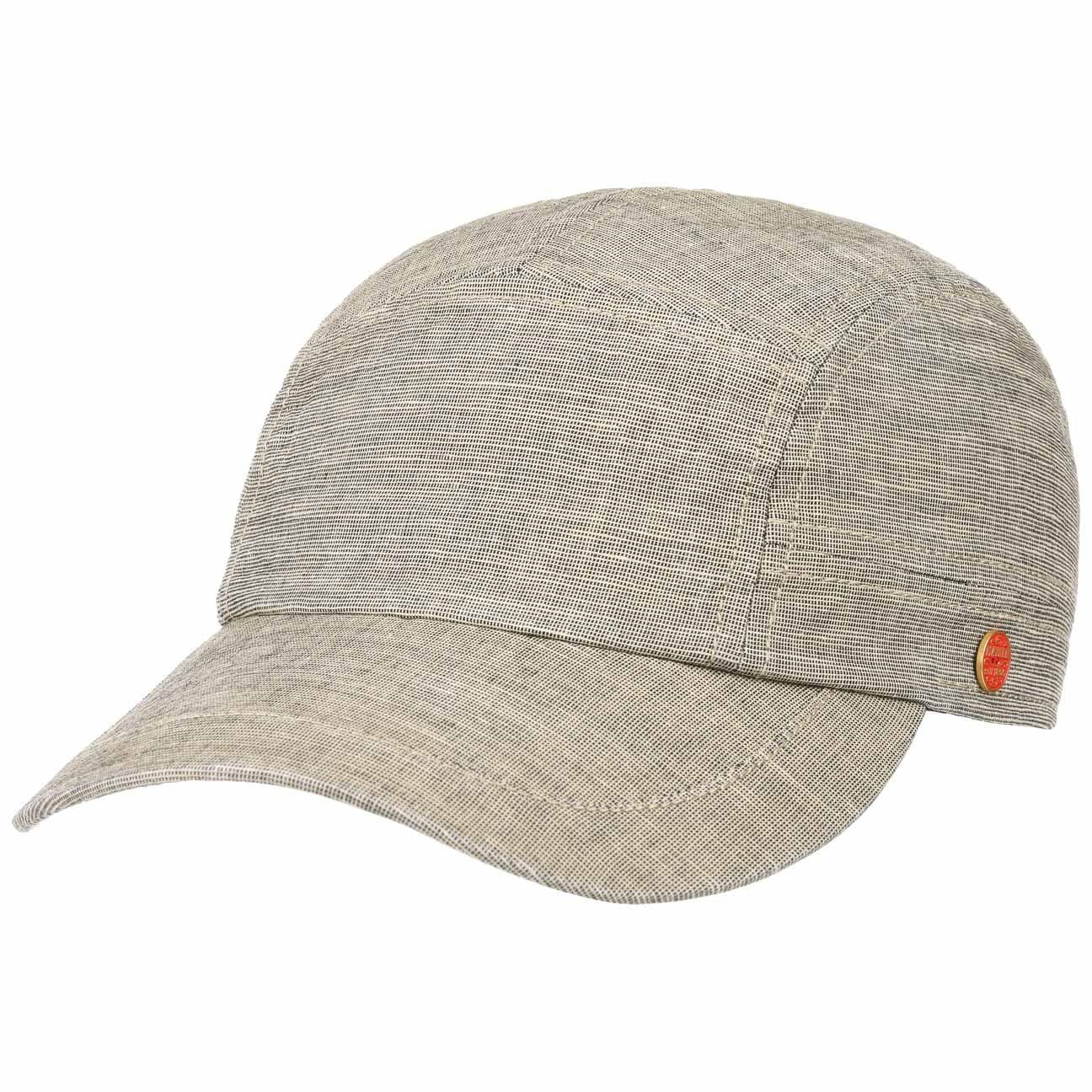 Mayser (1-St) Made Cap the beige EU Metallschnalle, in Baumwollcap Baseball