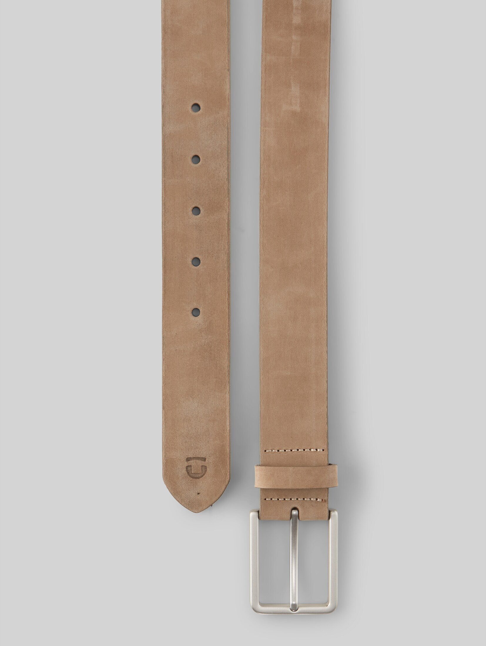 TOM TAILOR Denim Ledergürtel Belts TTCHARLIE Ledergürtel mit eckiger Dornschließe – Bild 2 von 3