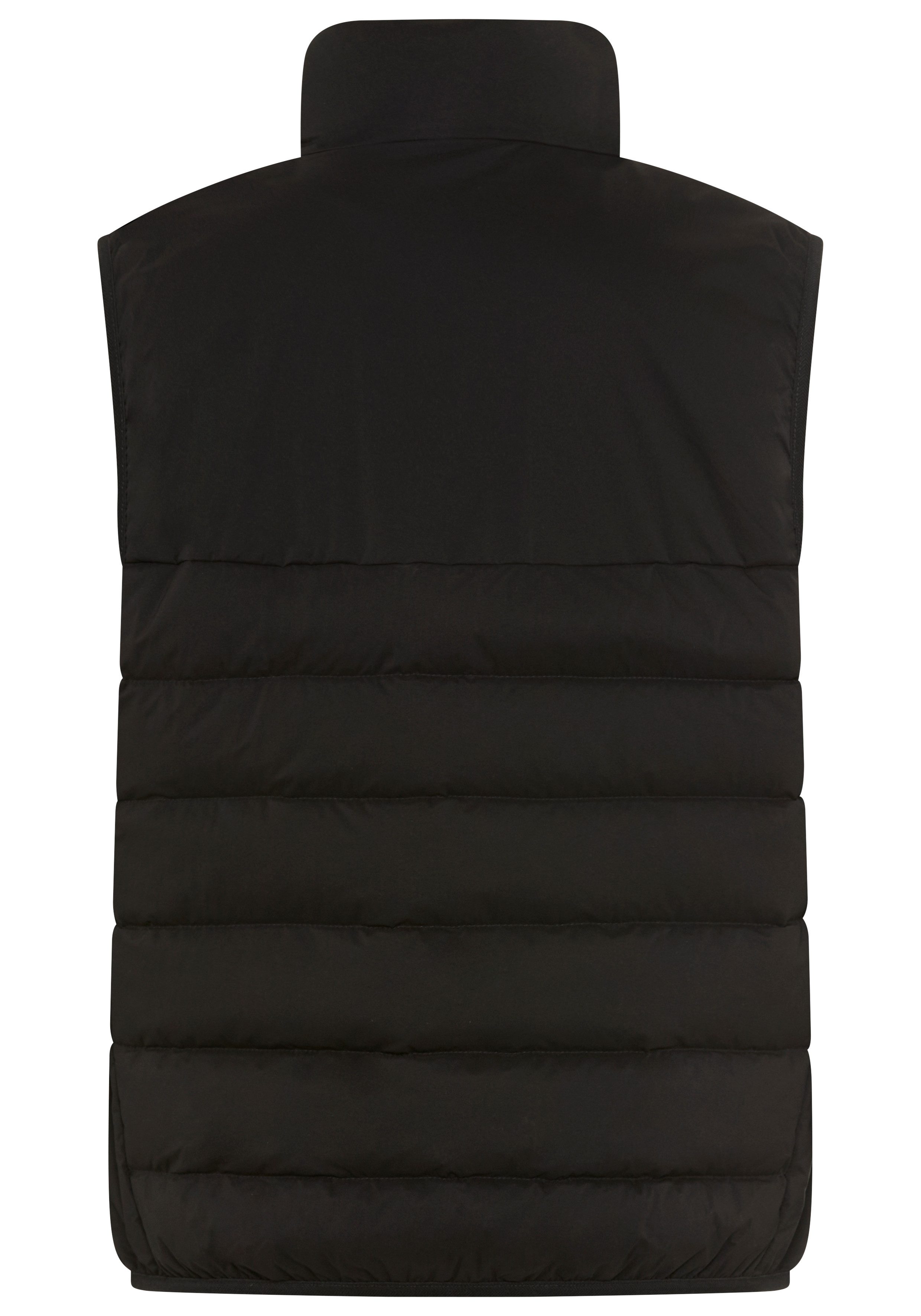 BOSS GREEN Daunenweste Stehkragen, Regular Fit, 4-Wege-Stretch-Qualität