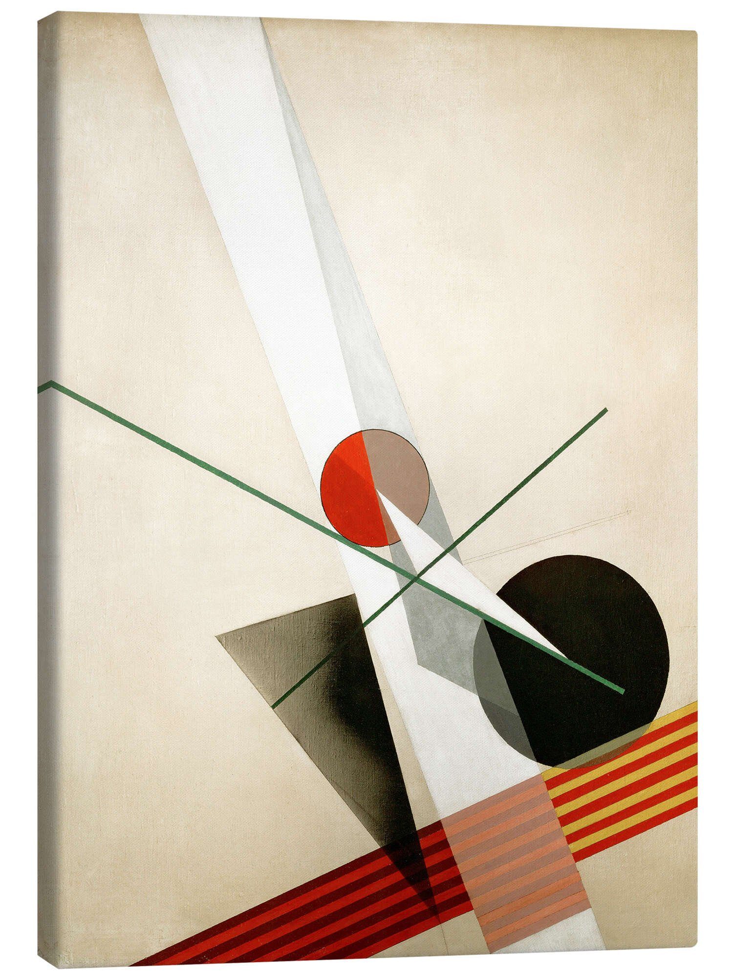Posterlounge Wandbild Komposition A XXI, László Moholy-Nagy, erhältlich als Poster, Leinwandbild, Wandsticker oder Acrylglasbild
