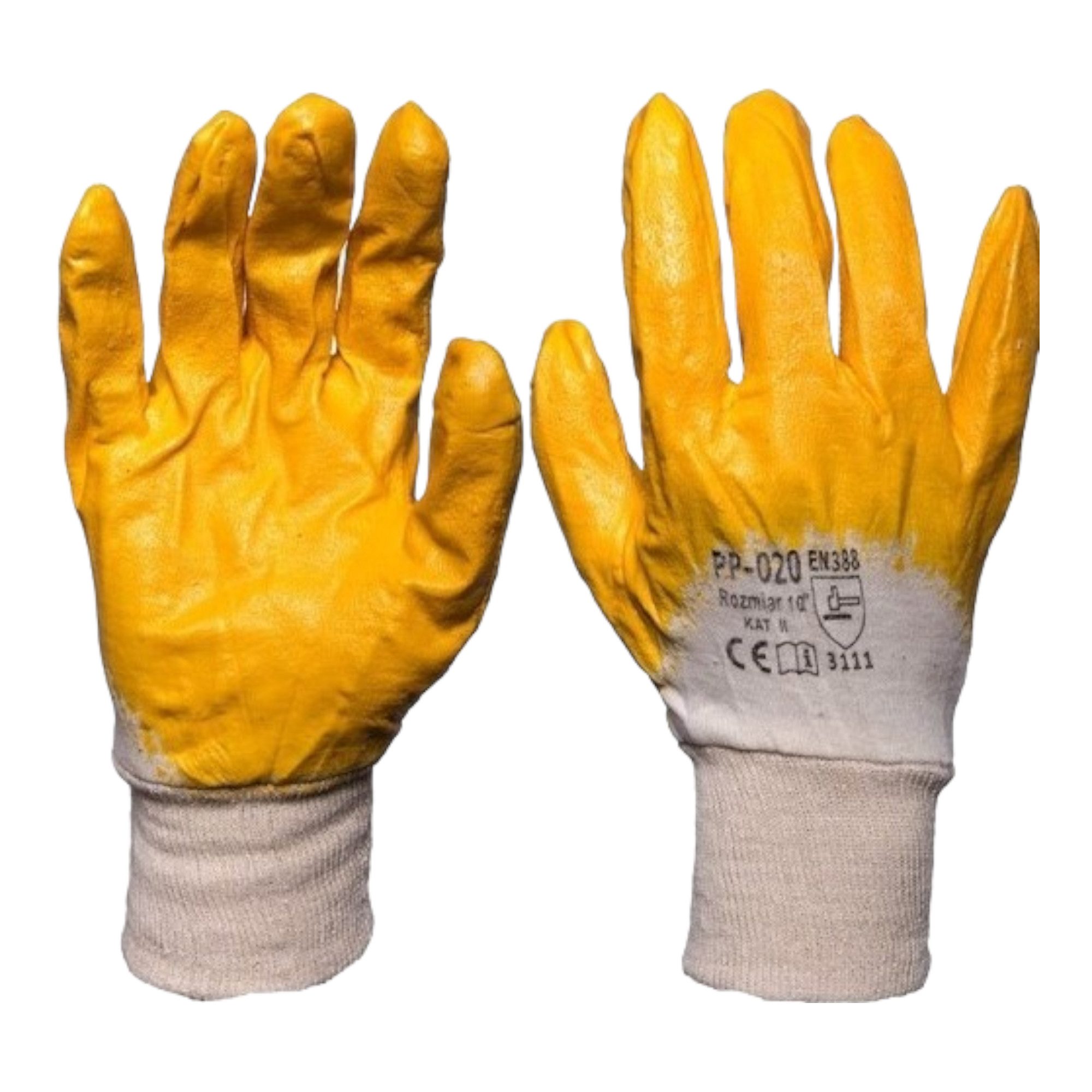 Arbeitshandschuhe Рабочие перчатки K019 Gr.L Nitril orange (144/Karton)