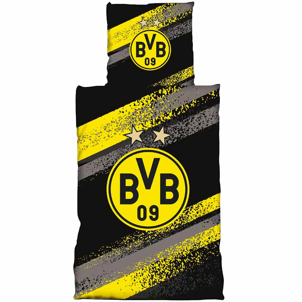 BVB MERCHANDISING Bettwäsche BVB Bettwäsche Graffiti Streifen günstig online kaufen