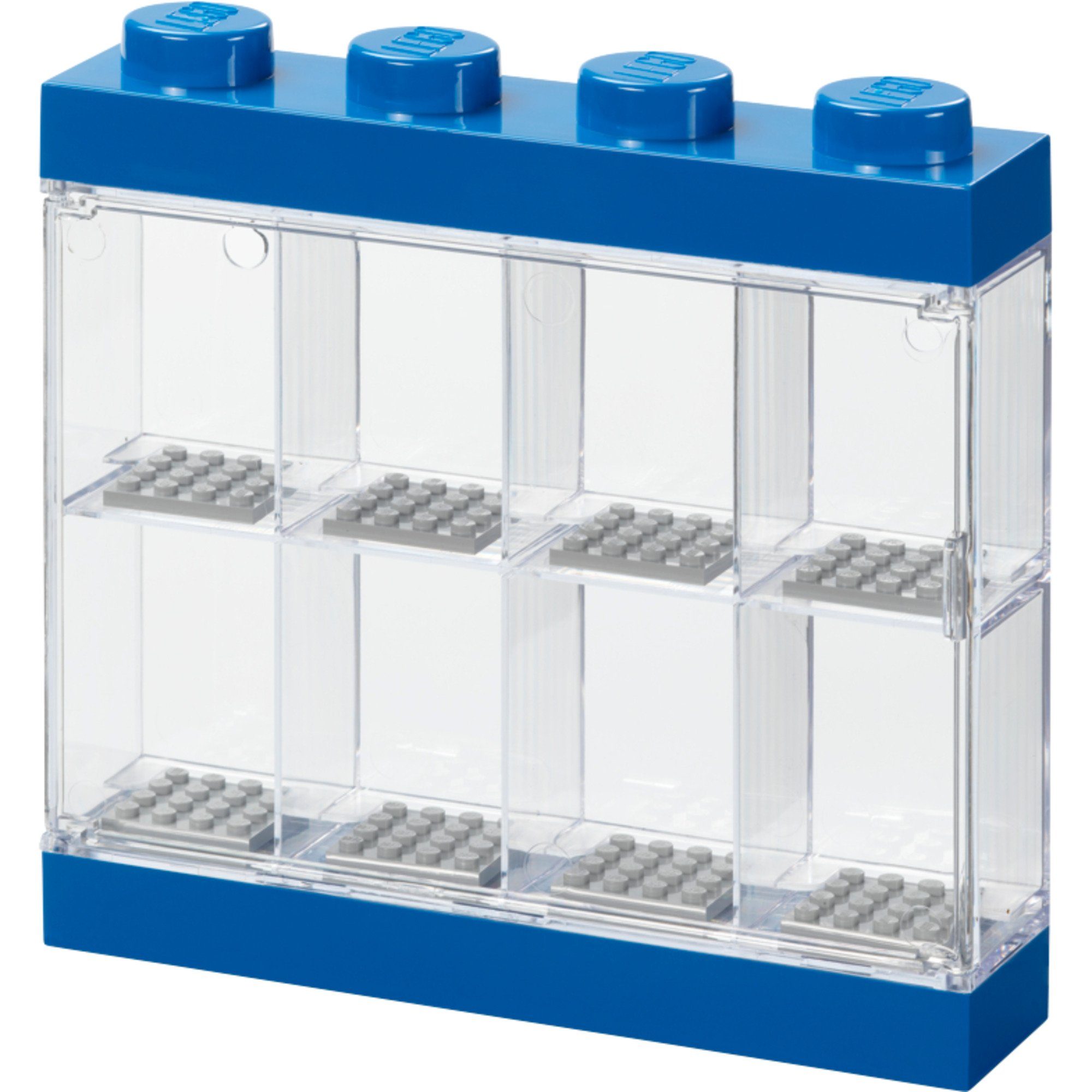 Room Copenhagen Spielzeugtruhe Room Copenhagen LEGO Minifiguren Vitrine blau
