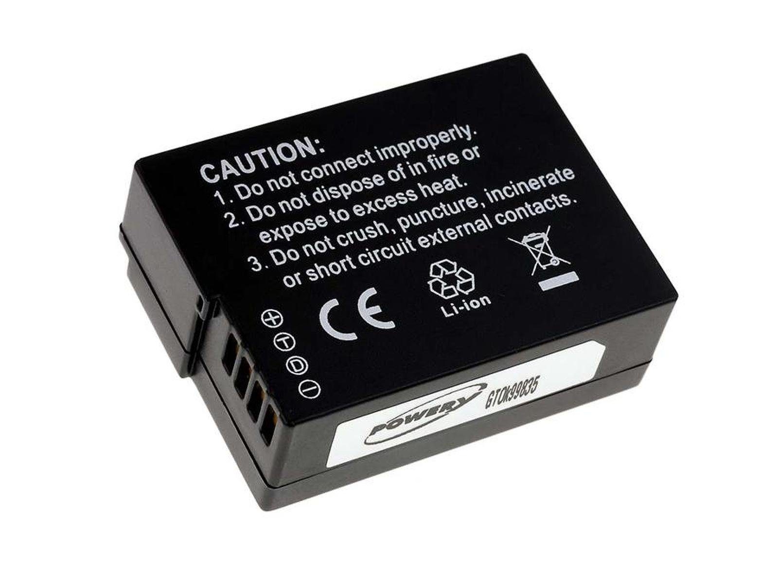 Powery Akku für Panasonic Typ DMW-BLC12E Kamera-Akku 1000 mAh (7.2 V)