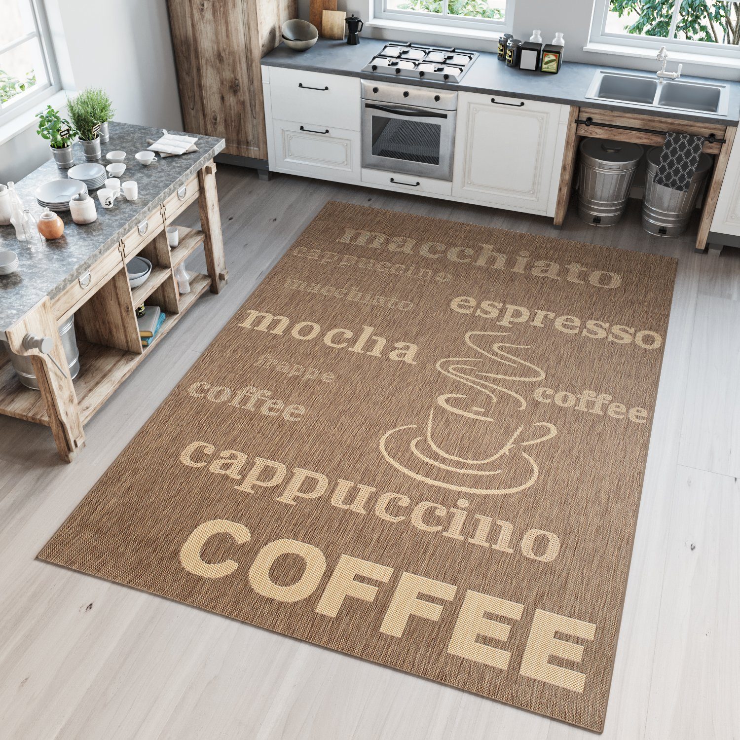 Tapiso Sisalteppich FLOORLUX, rechteckig, Höhe: 6 günstig online kaufen
