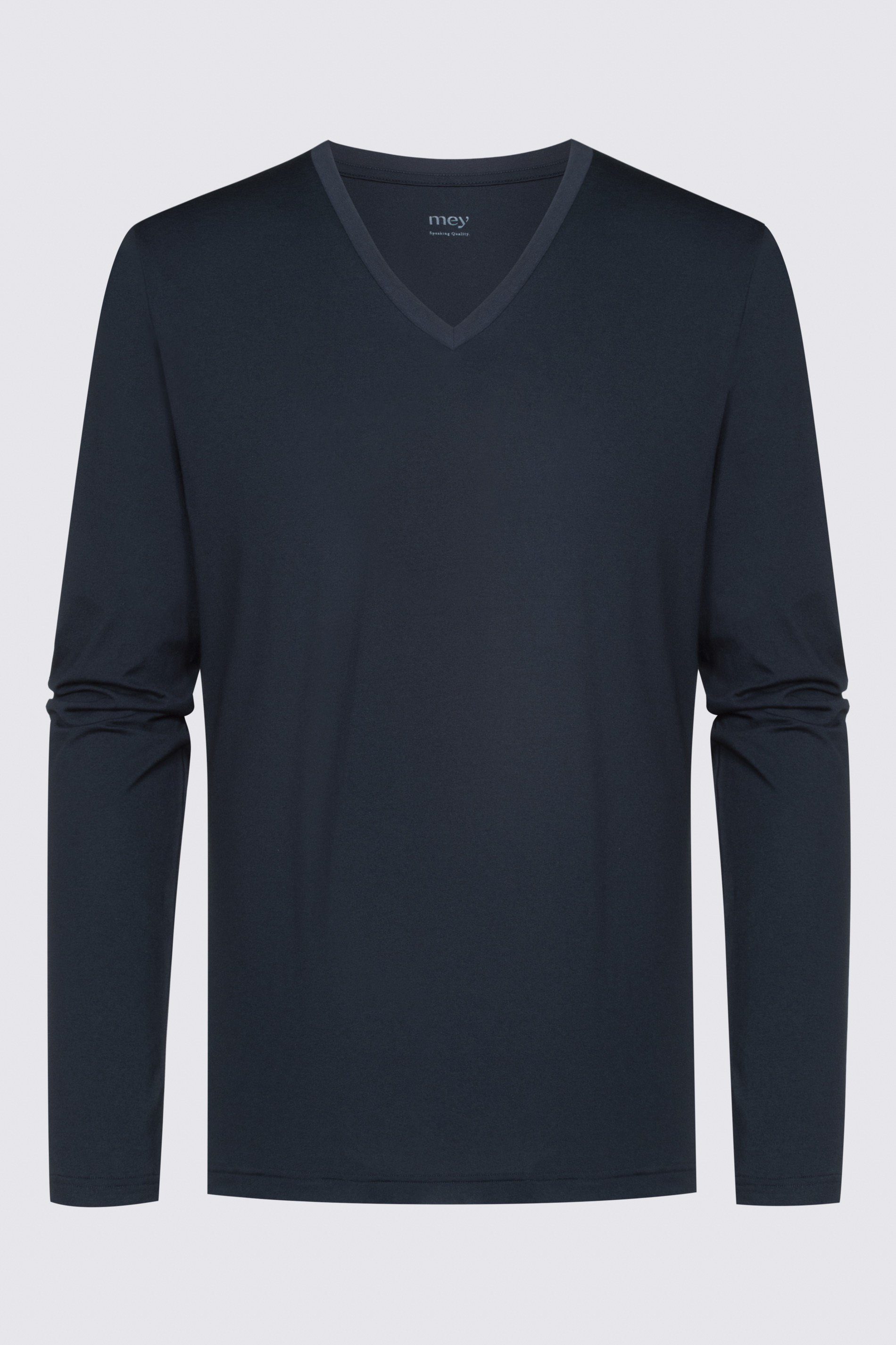 Mey Schlafhose Mey Herren Langarm-Shirt Serie Dry Cotton Colour (1-tlg)