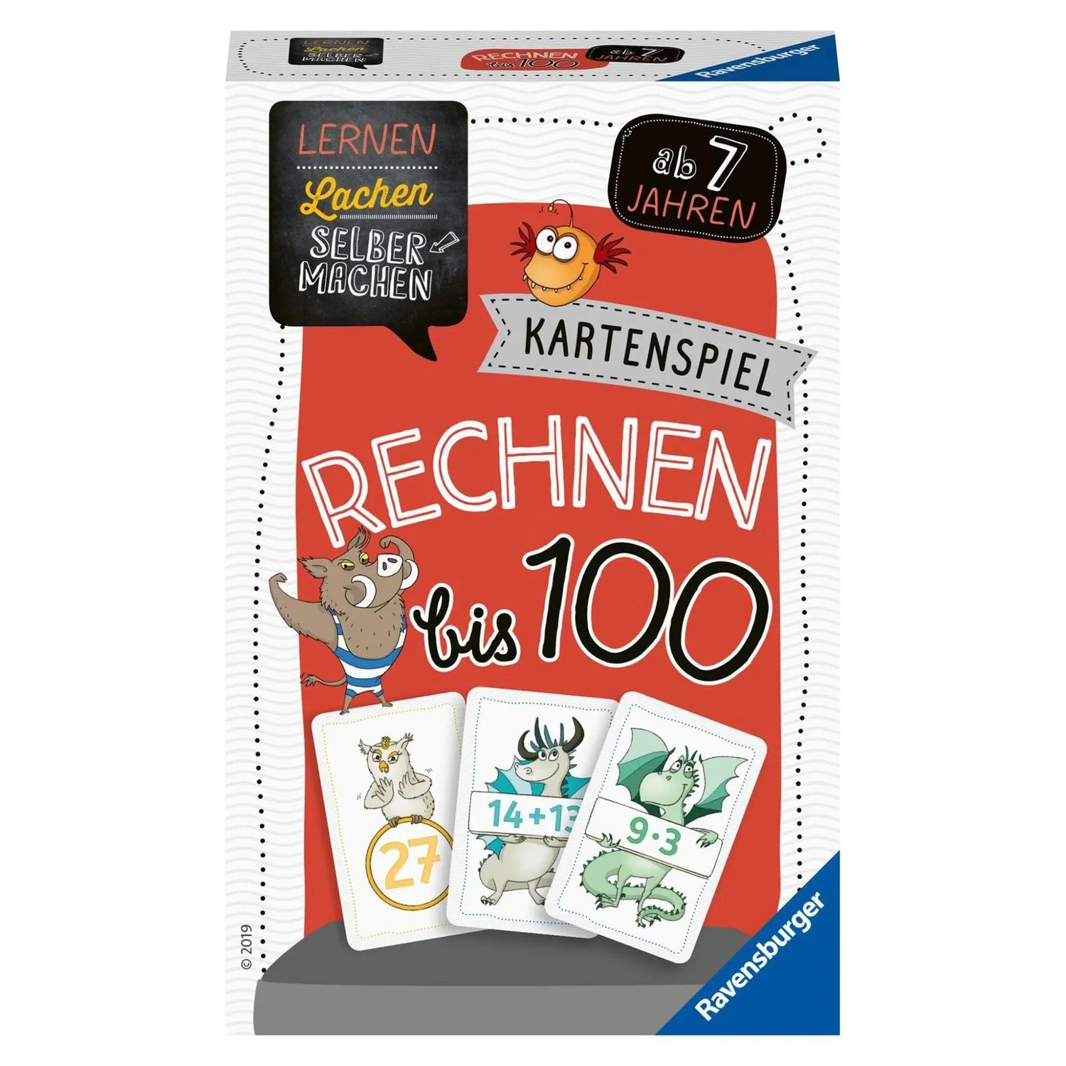 Ravensburger Spiel Ravensburger 80660 - Lernen Lachen Selbermachen: Rechnen bis 100,...