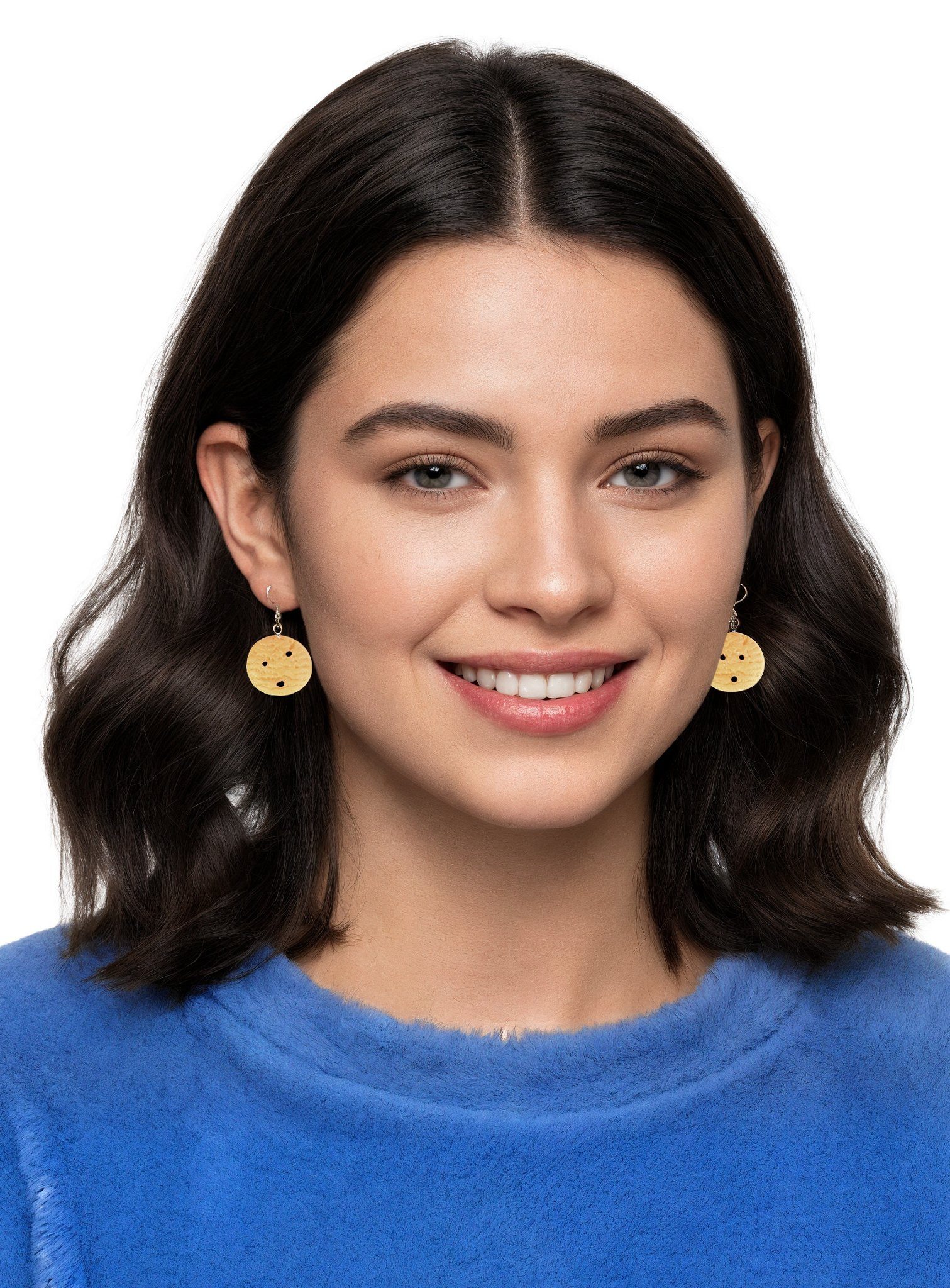 Maskworld Paar Ohrhaken Cookie Ohrringe, Cookies erlauben? Bei diesen Ohrri günstig online kaufen