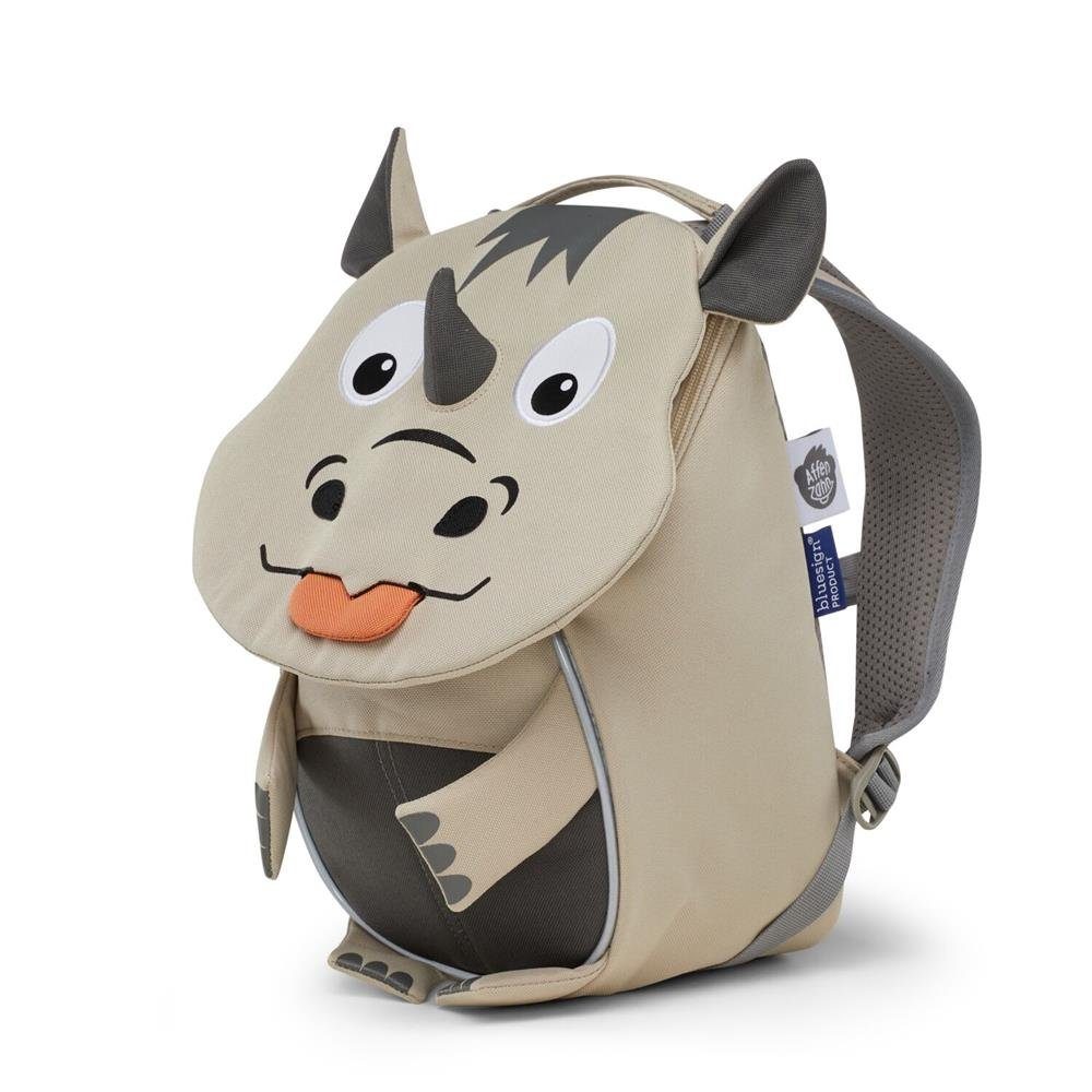 Affenzahn Kinderrucksack Kleiner Freund - Nashorn, 4 Liter, für Kinder 1-3 Jahre, für Freizeit und Krippe
