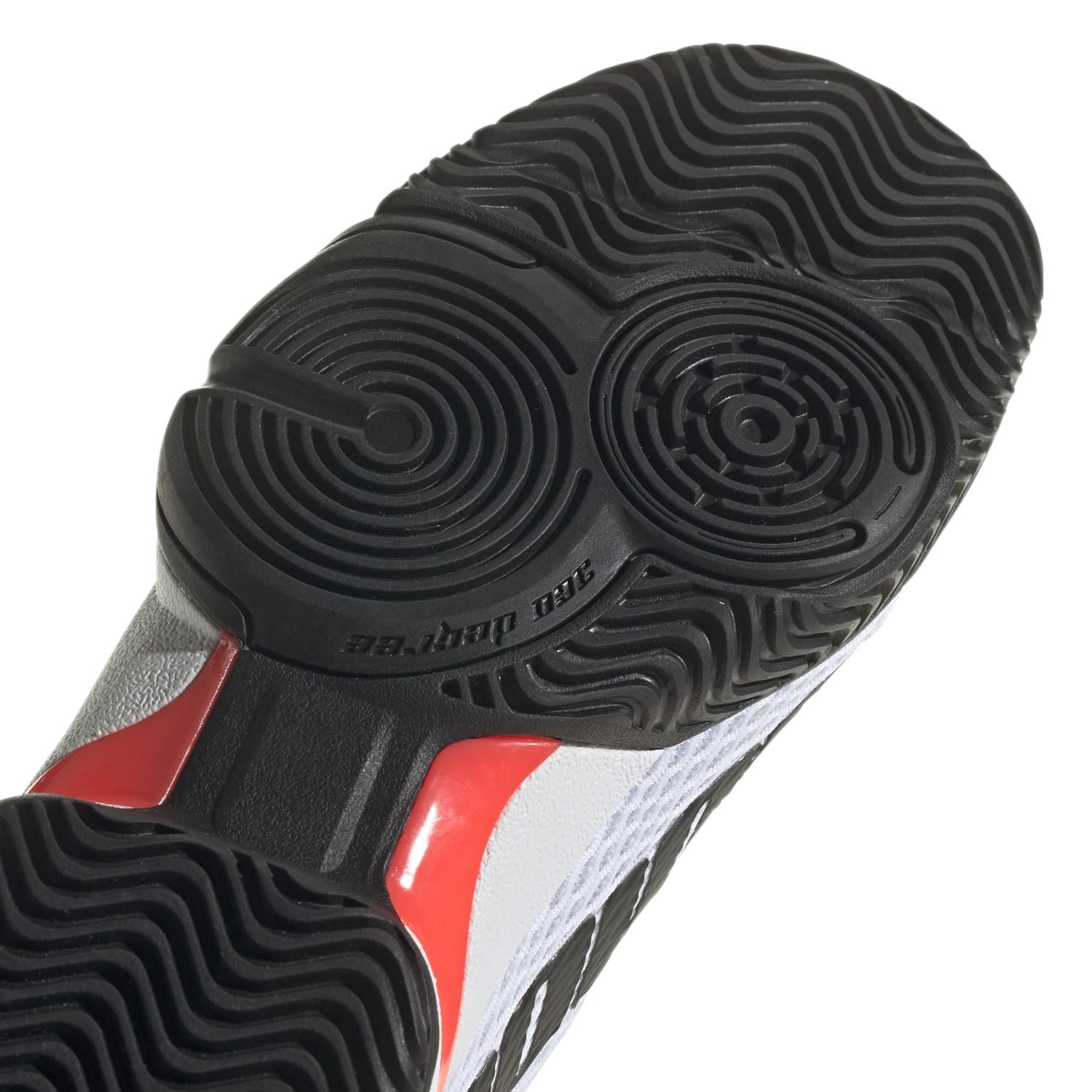 adidas Performance Barricade Allcourt weiss/schwarz Kinder Tennisschuh
