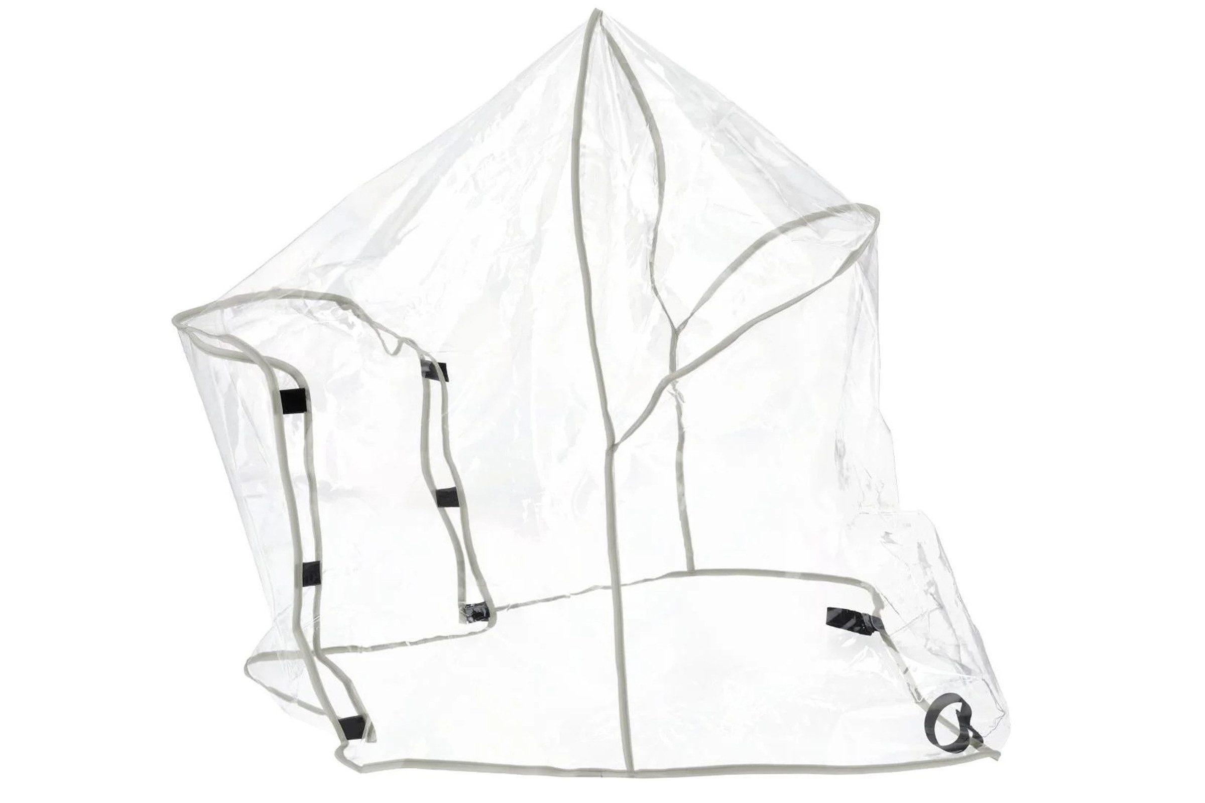 lupilu Kinderwagen-Regenschutzhülle Lupilu Kinderwagen Regenschutz Regenverdeck für Sitzbuggy (Einzelartikel, 1-St), für Sitzbuggys, Befestigung mit Klettverschlüssen