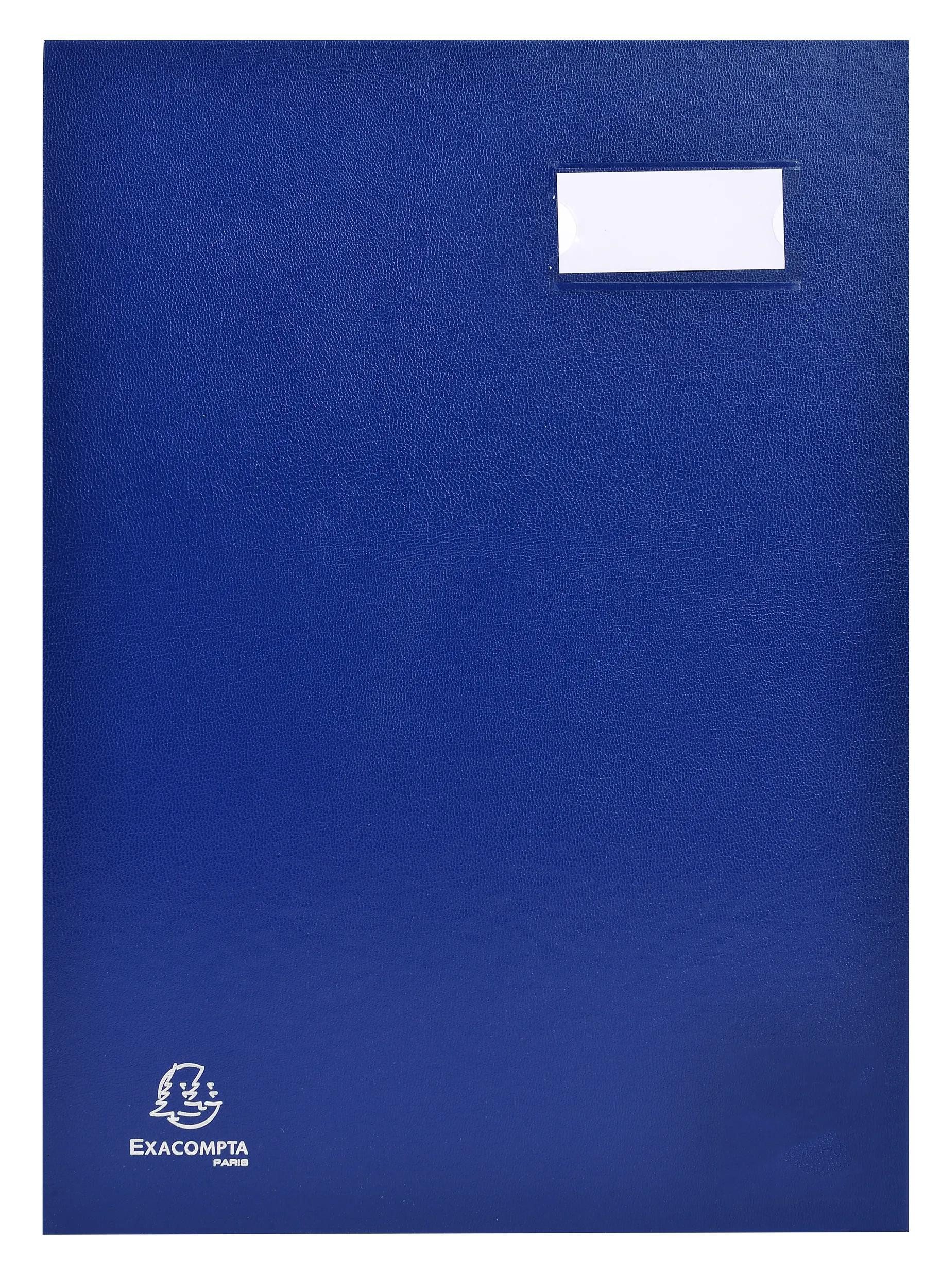 EXACOMPTA Fächermappe Unterschriftenmappe Direktion, 24 Fächer, 24x32cm - Blau - 24245E, Direction Unterschriftsmappe