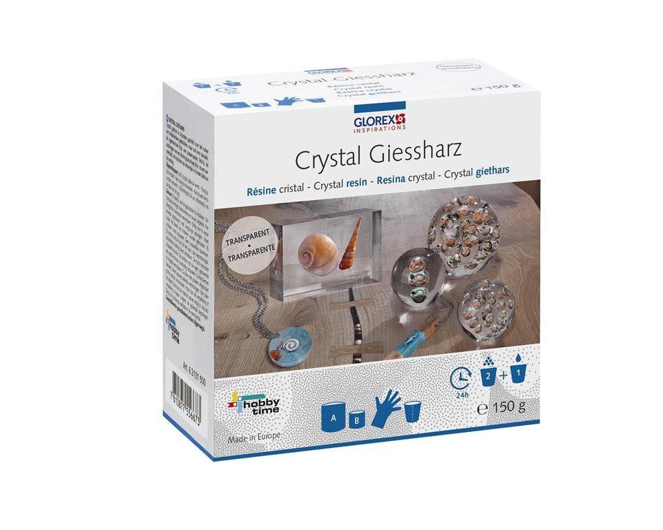 Glorex Bastelnaturmaterial Glorex Crystal-Giessharz 150 g