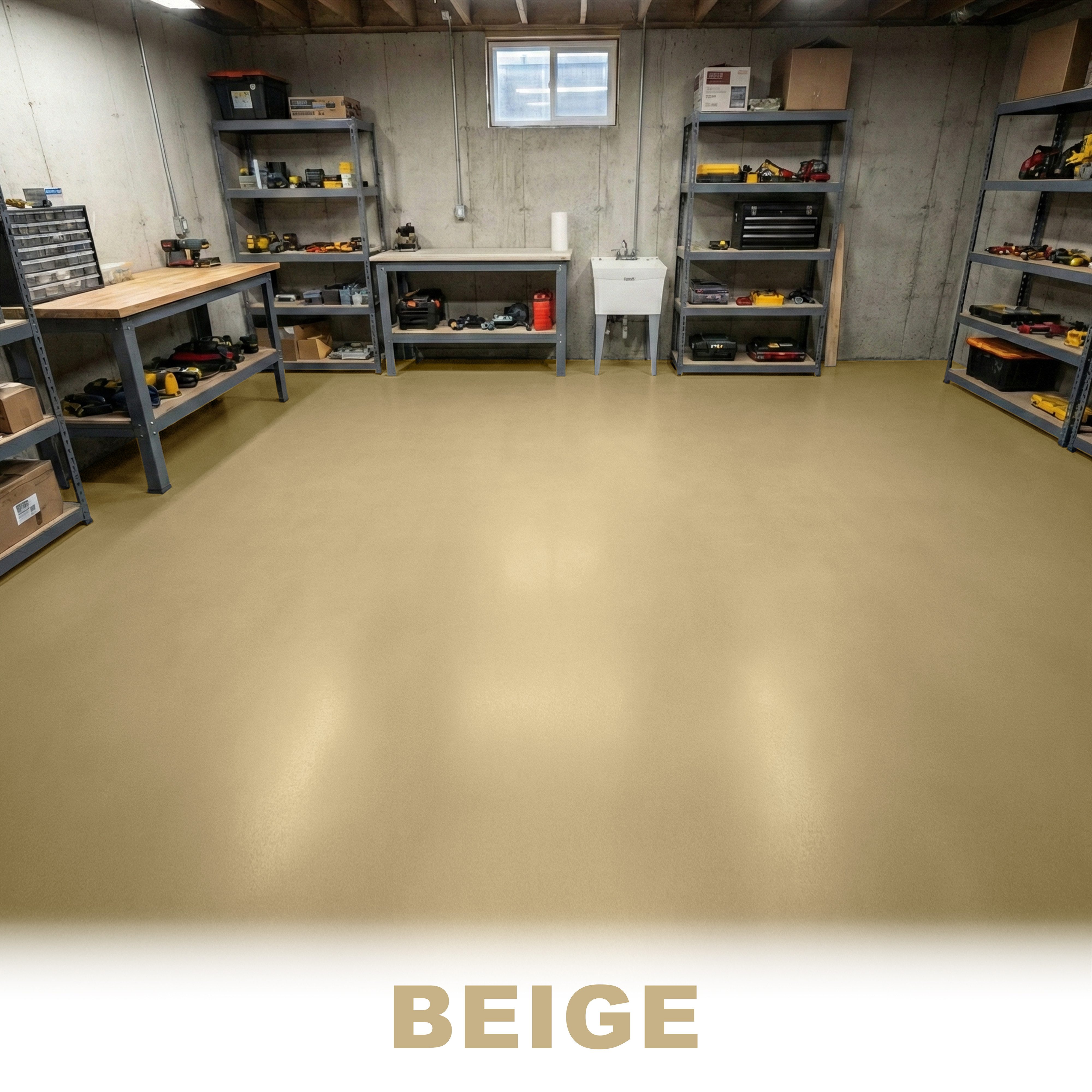 WO-WE Bodenversiegelung Betonfarbe Bodenfarbe Bodenbeschichtung W700, 1-10L, Seidenglänzend