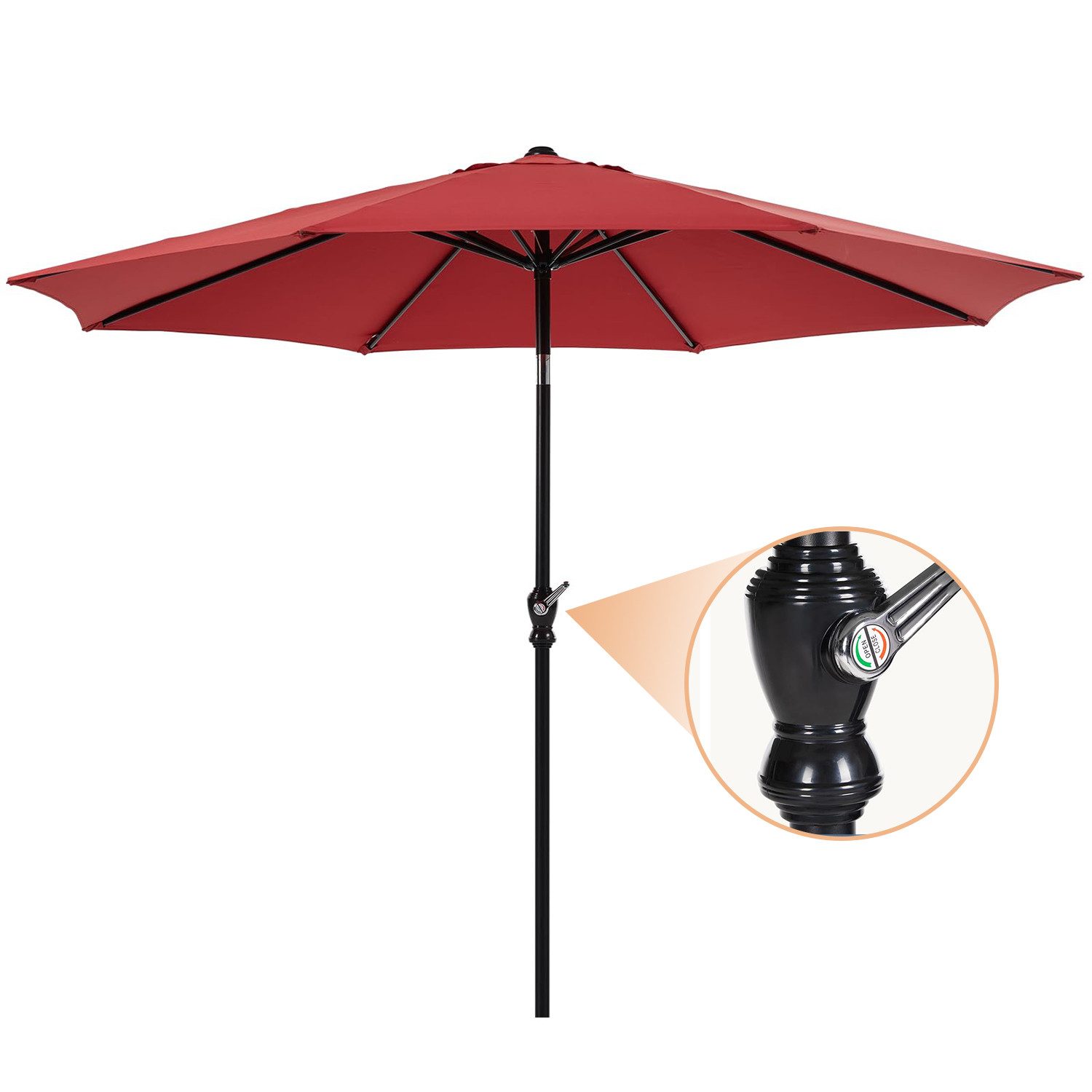 DUMOS Sonnenschirm Ø 274 cm Strand günstig online kaufen