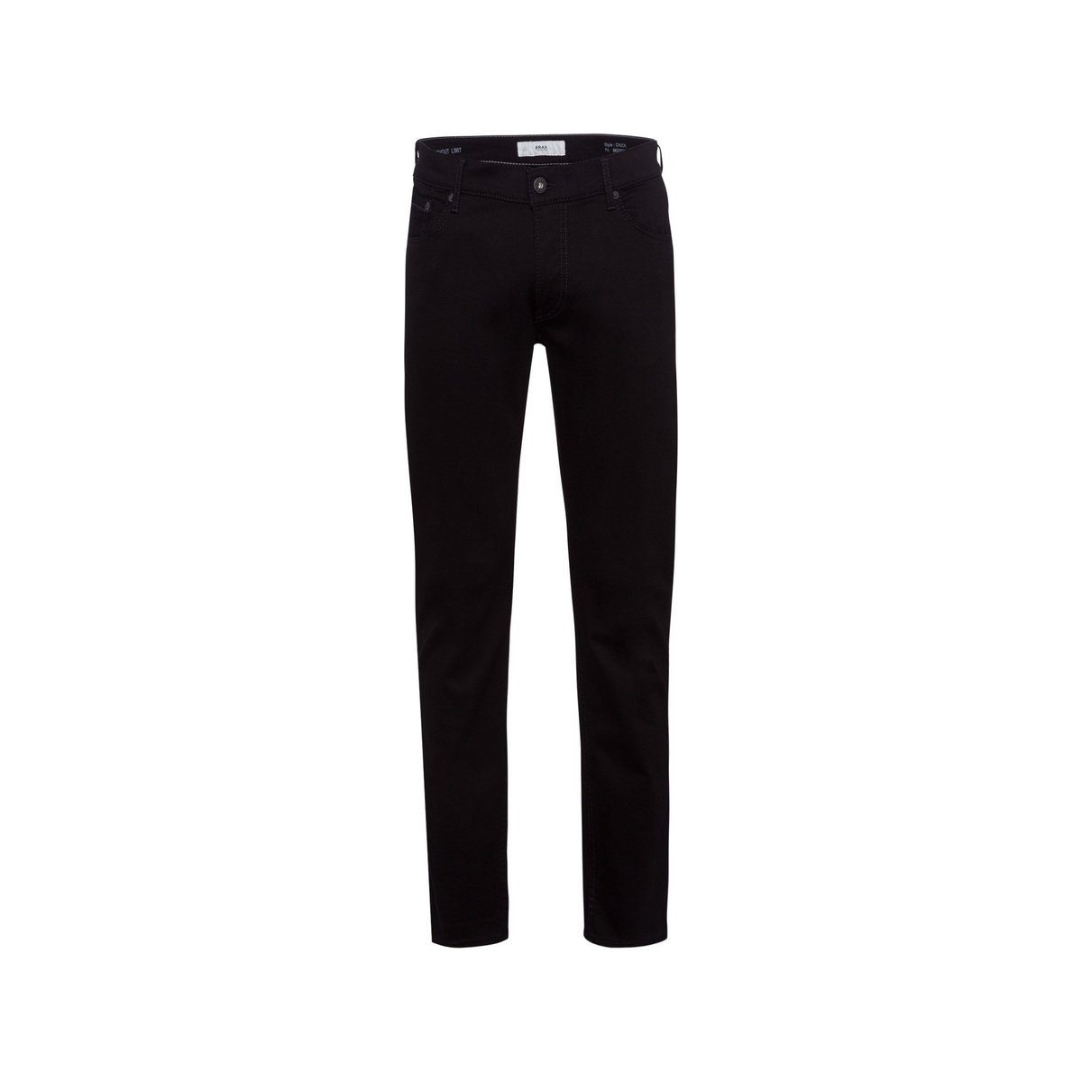 regular Brax (1-tlg) schwarz Straight-Jeans