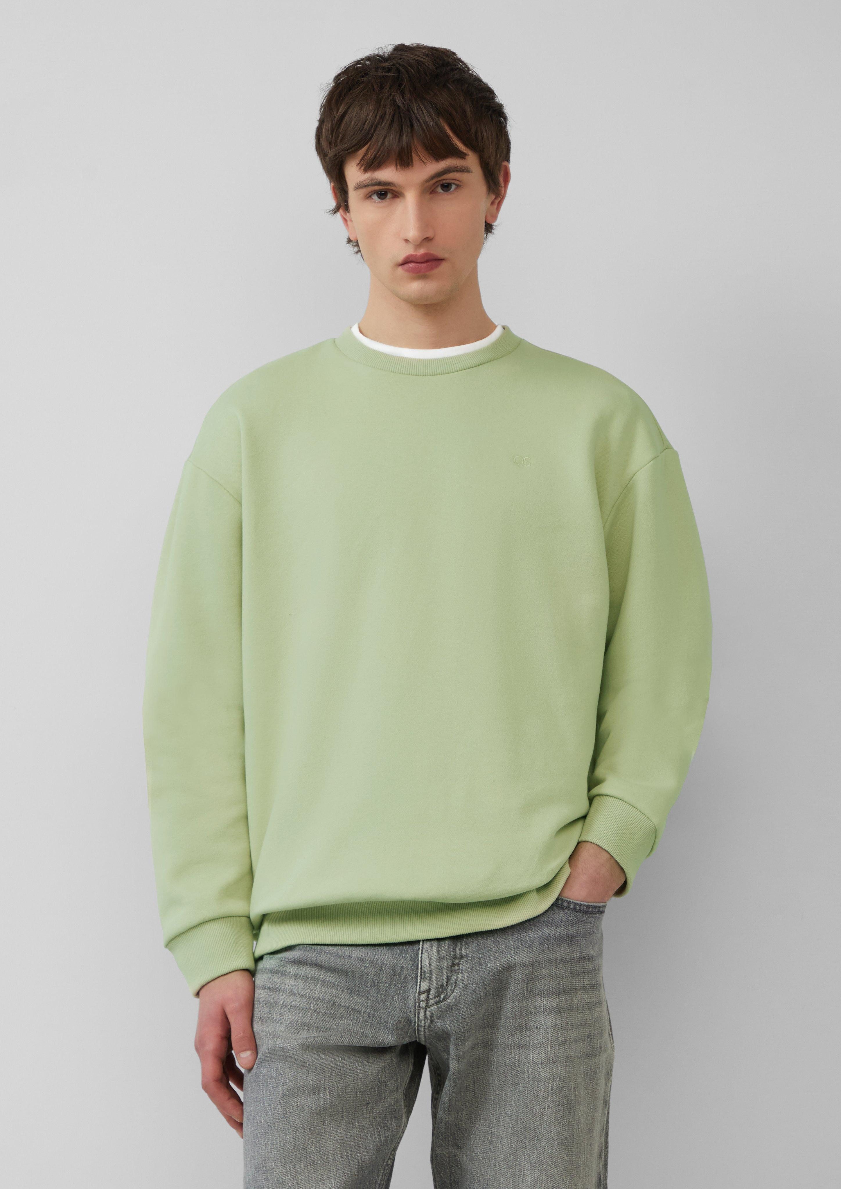 Sweatshirt Sweatshirt mit Logo-Stickerei