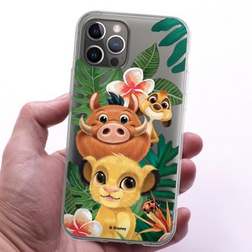 DeinDesign Handyhülle Timon und Pumbaa König der Löwen Disney, Apple iPhone 12 Pro Silikon Hülle Bumper Case Handy Schutzhülle