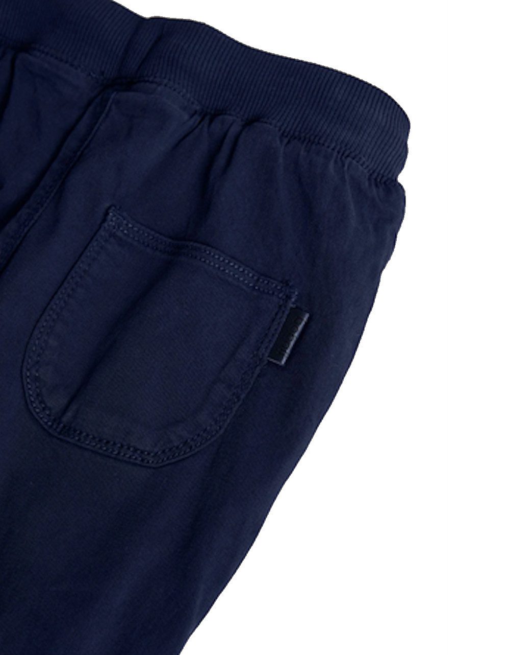 BÒBOLI Thermohose BÒBOLI Hose Gabardine gefüttert marine blau (1-tlg., kein Set)