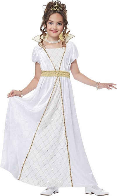California Costumes Prinzessin-Kostüm Prinzessin Kleid Kostüm mit Krone
