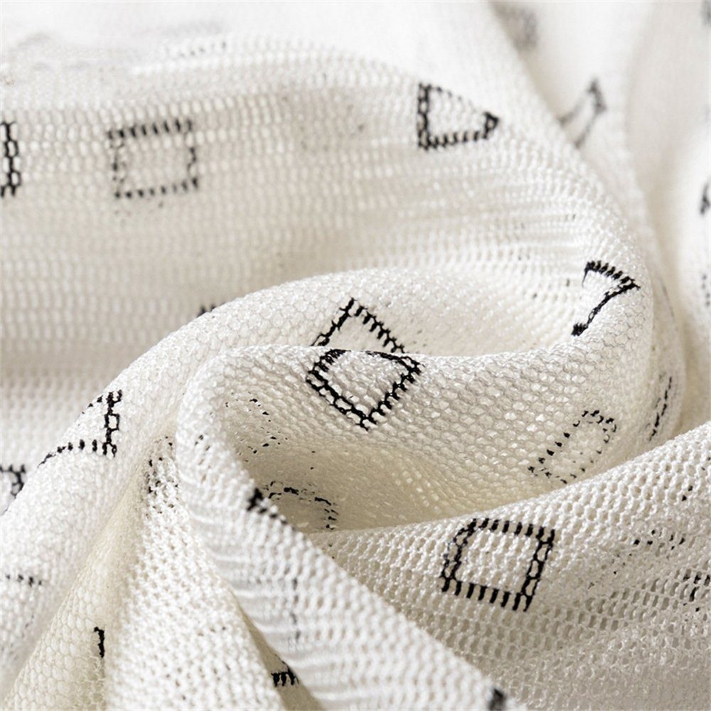 Bunt kleiner Schal, bedruckter Modeschal Rosa Seidenschal Rouemi warmer multifunktionaler