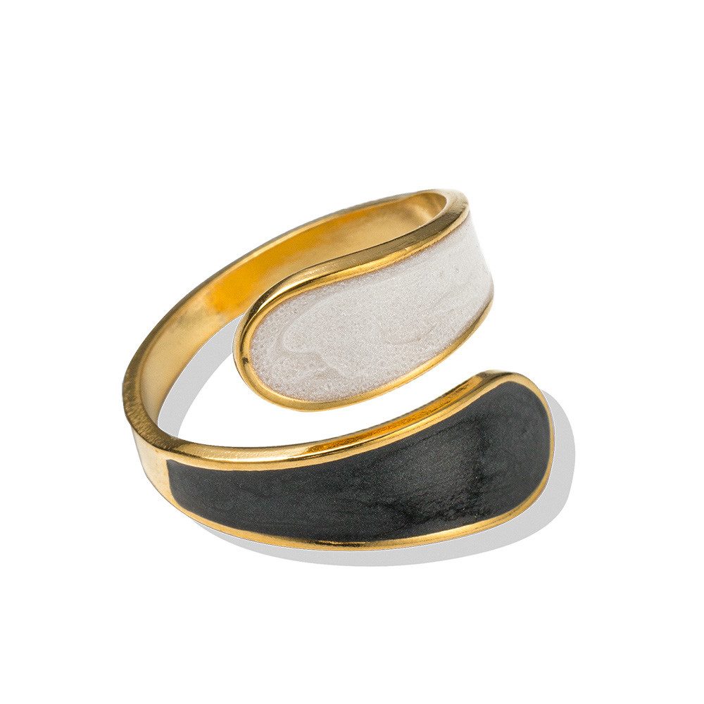 Firetti Fingerring Schmuck Geschenk Edelstahl Damenring, Made in Germany - mit Glasstein