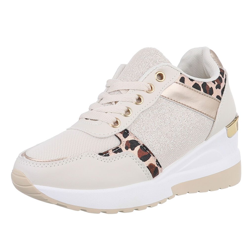 Ital-Design Damen Low-Top Freizeit Sneaker (88671453) Keilabsatz/Wedge Snea günstig online kaufen