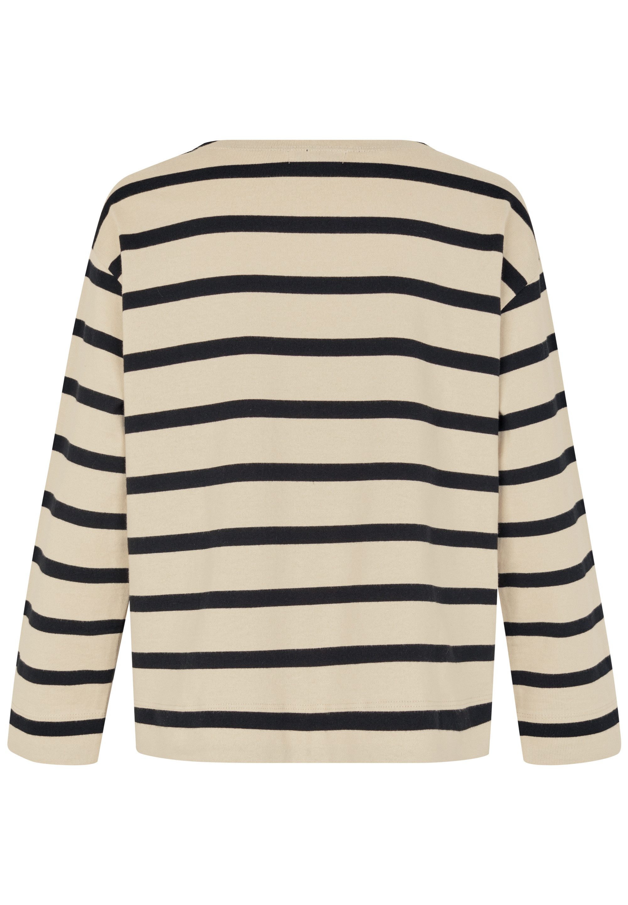 Masai Langarmbluse MaBaylor Luftige Weite, feiner Griff, dezentes Design