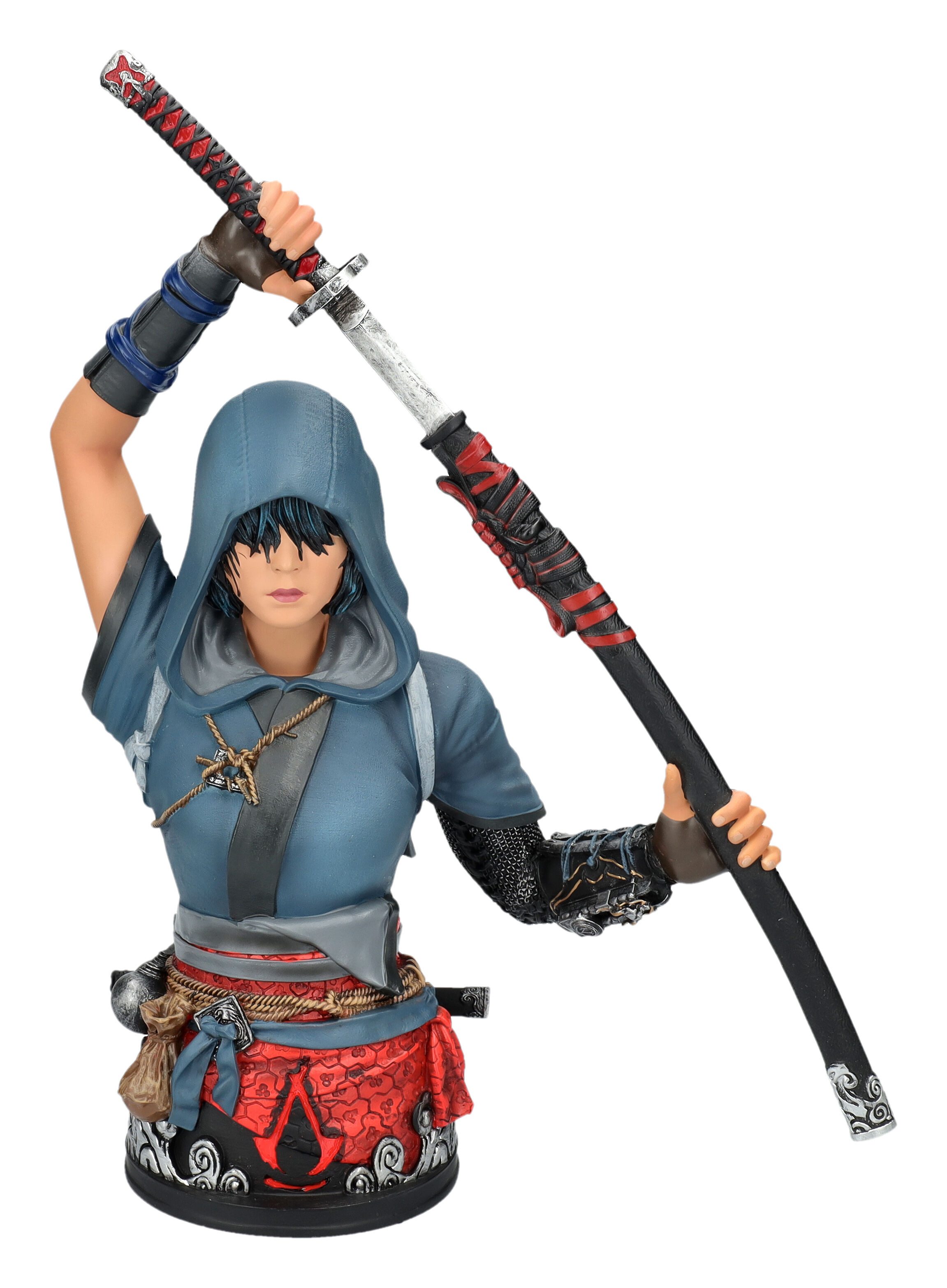 Figuren Shop GmbH Dekoobjekt Büste Assassins Creed Shadows - Naoe - Merchandise Dekobüste Gaming