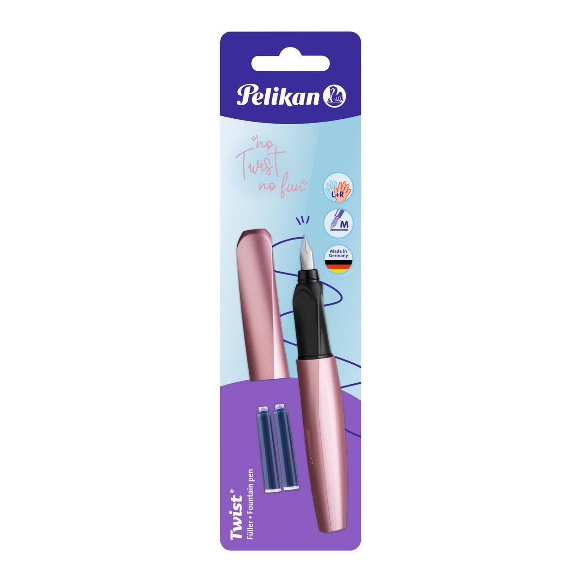 Pelikan Füller Pelikan Füller Twist LH & RH girly rose Blister