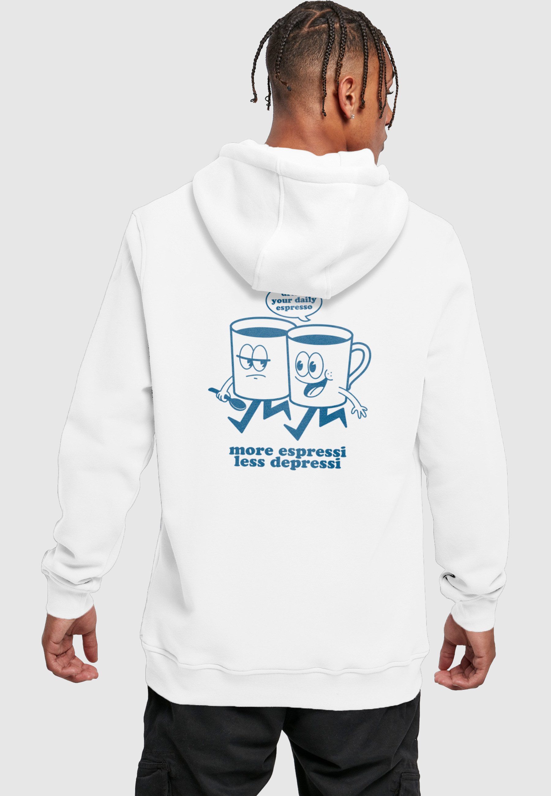 MisterTee Kapuzensweatshirt MisterTee More Espressi Hoody (1-tlg)