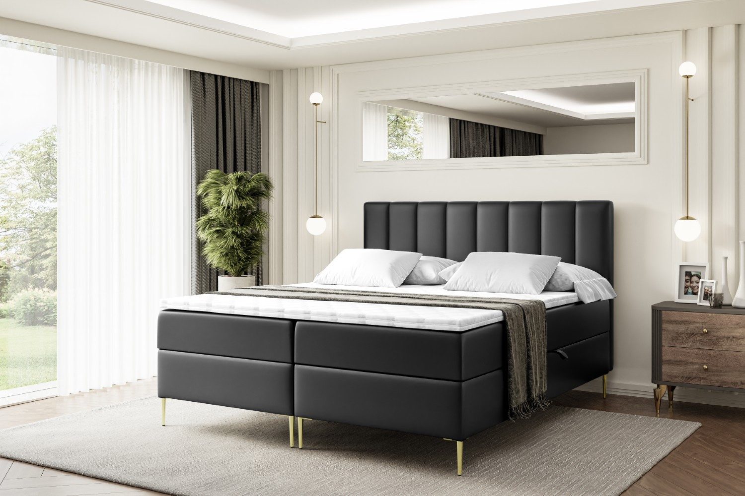 ALTDECOR Boxbett OTTA-F (Multipocket-Matratze H4, H3 günstig online kaufen