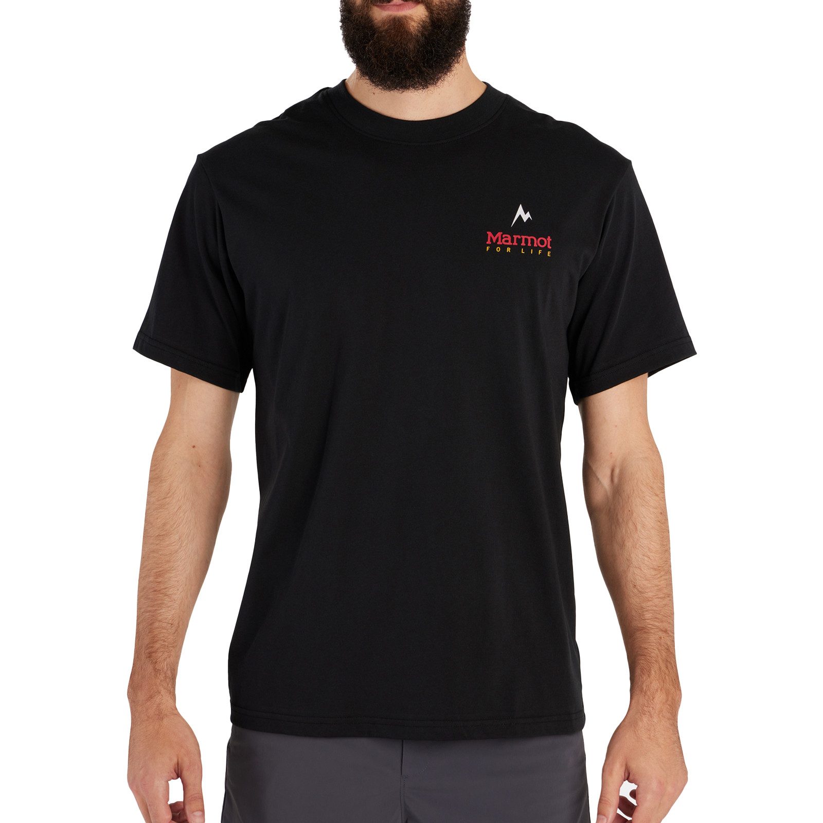 Marmot T-Shirt Marmot for Life SS T-Shirt mit Marken-Logo