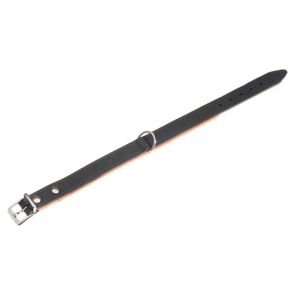 Hunde-Halsband Halsband Rodeo schwarz/cognac