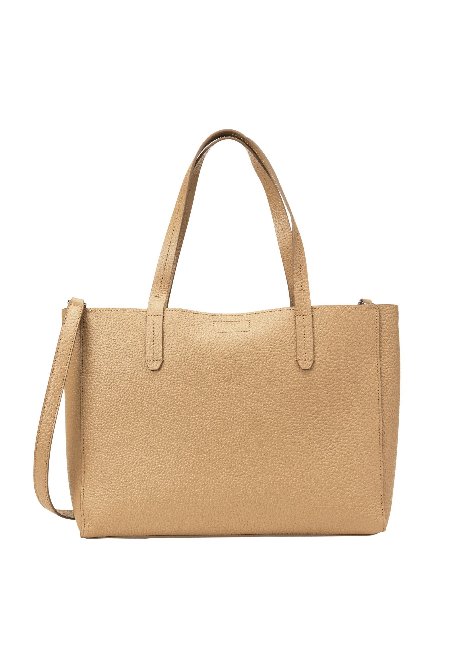 Marc O'Polo Shopper aus genarbtem Rindleder