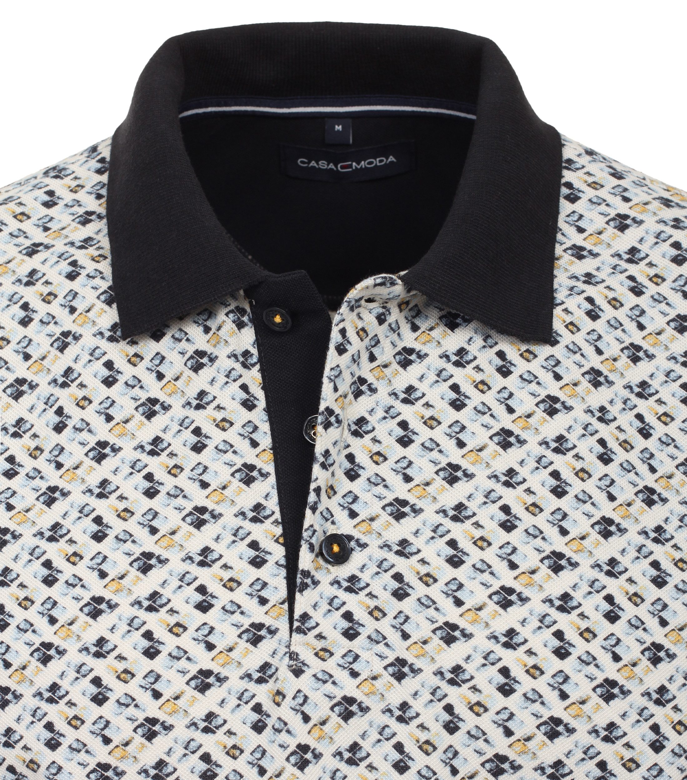 CASAMODA Poloshirt CASAMODA Polo-Shirt gemustert