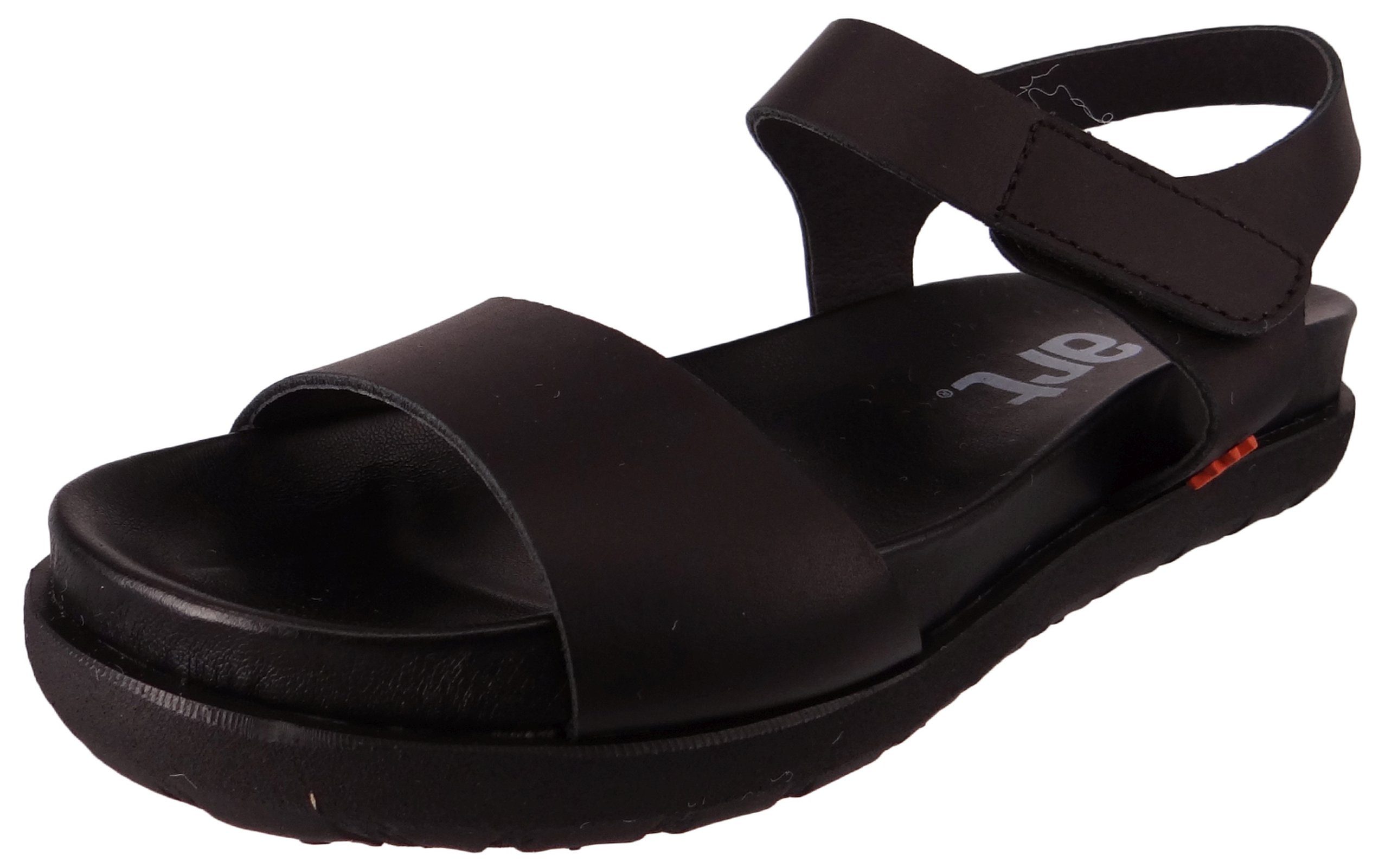 1720 Rennes Grass Waxed Black Sandale