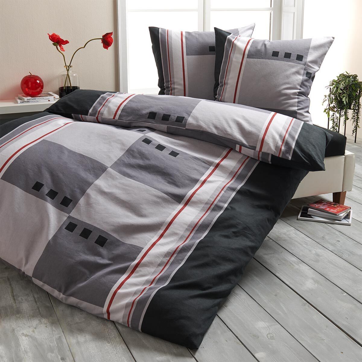 TRAUMSCHLAF Bettwäsche Davos, Flanell, 3 teilig, hochwertige Flanell Qualit günstig online kaufen