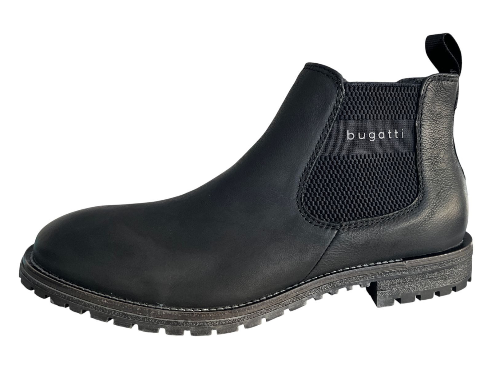 bugatti bugatti Herren Chelsea Boots Stiefelette 311-AOB31-3200-1000 schwarz Stiefelette