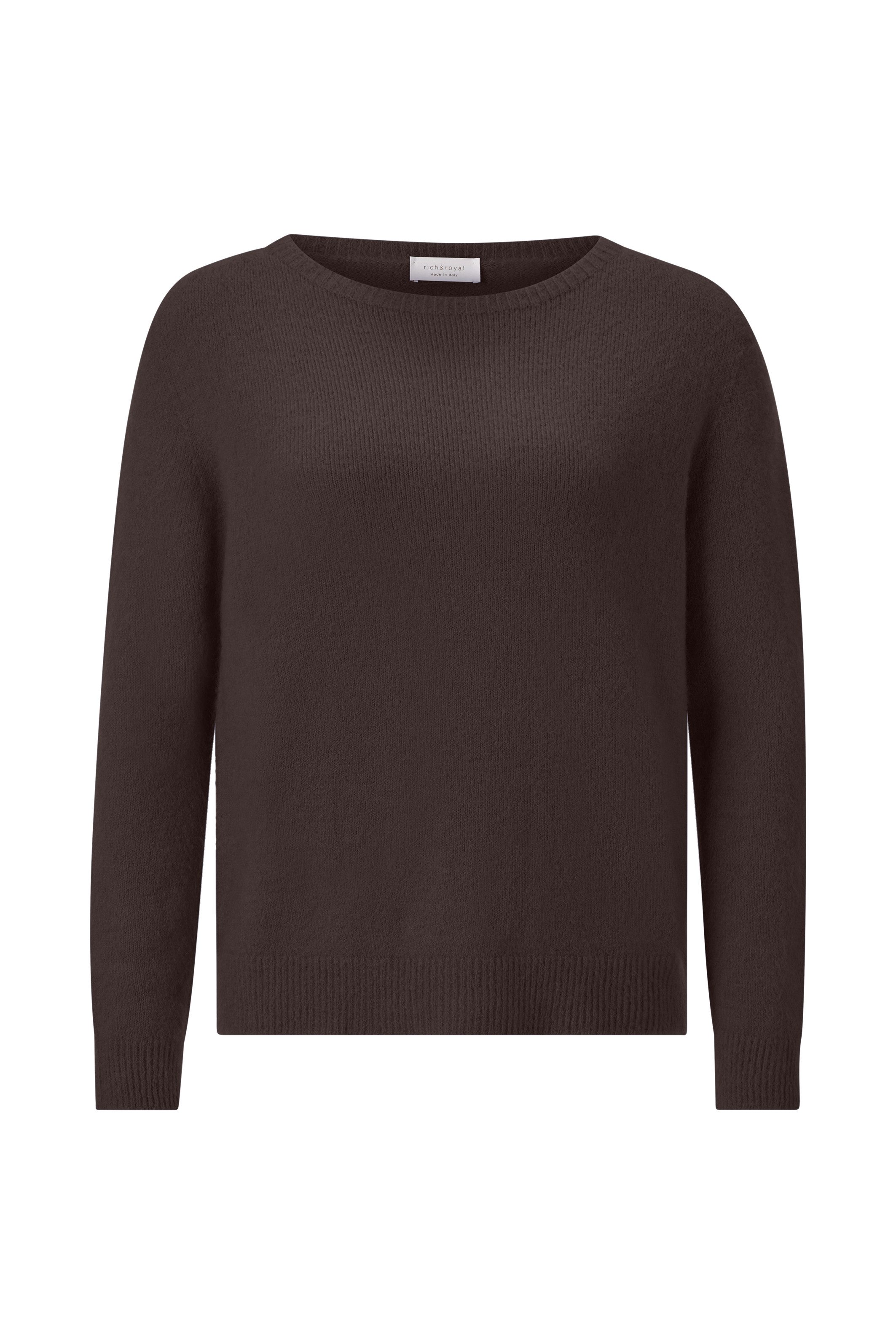RICHROYAL Rundhalspullover günstig online kaufen