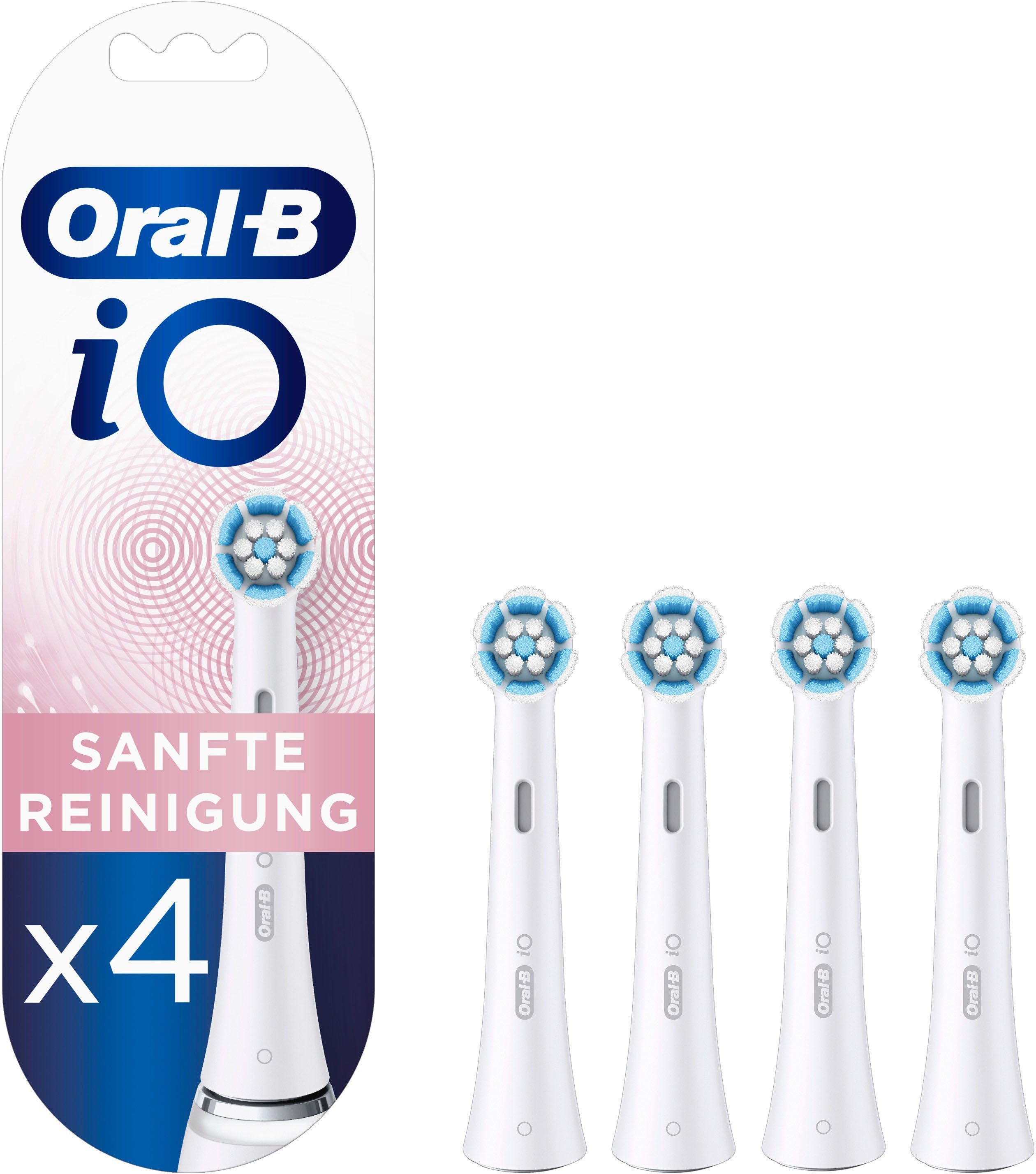 Aufsteckbürsten iO Sanfte Reinigung