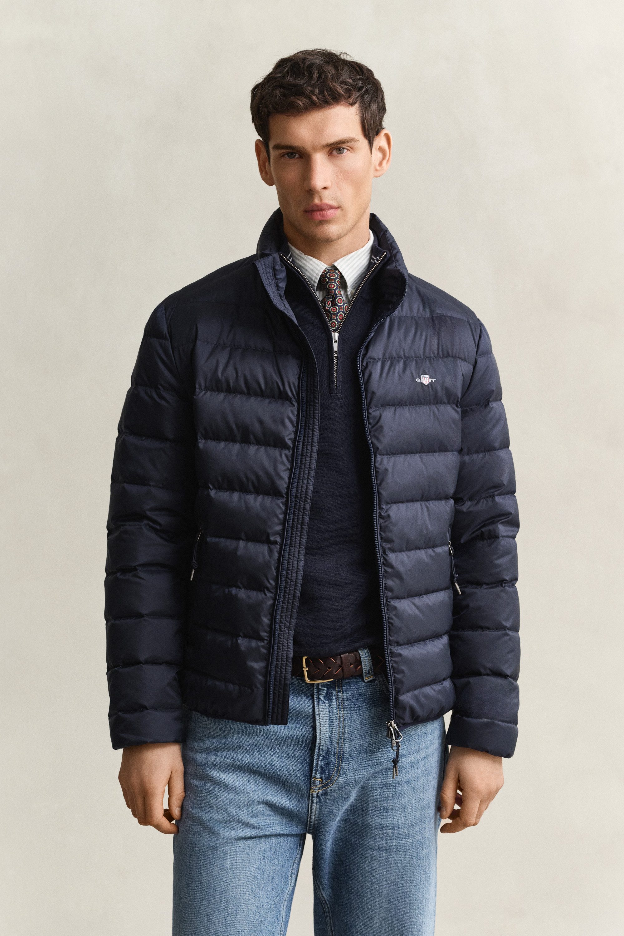 Gant Steppjacke LIGHT DOWN JACKET Regular fit mit Stehkragen